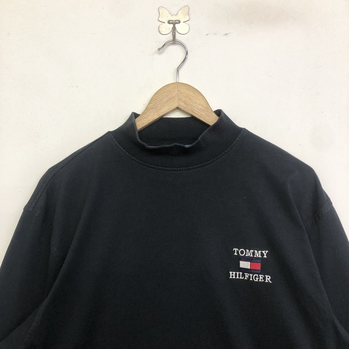 Tommy Hilfiger TOMMY HILFIGER Golf Turtle Neck Long Sleeve Tshirt Size US M / EU 48-50 / 2 - 2 Thumbnail