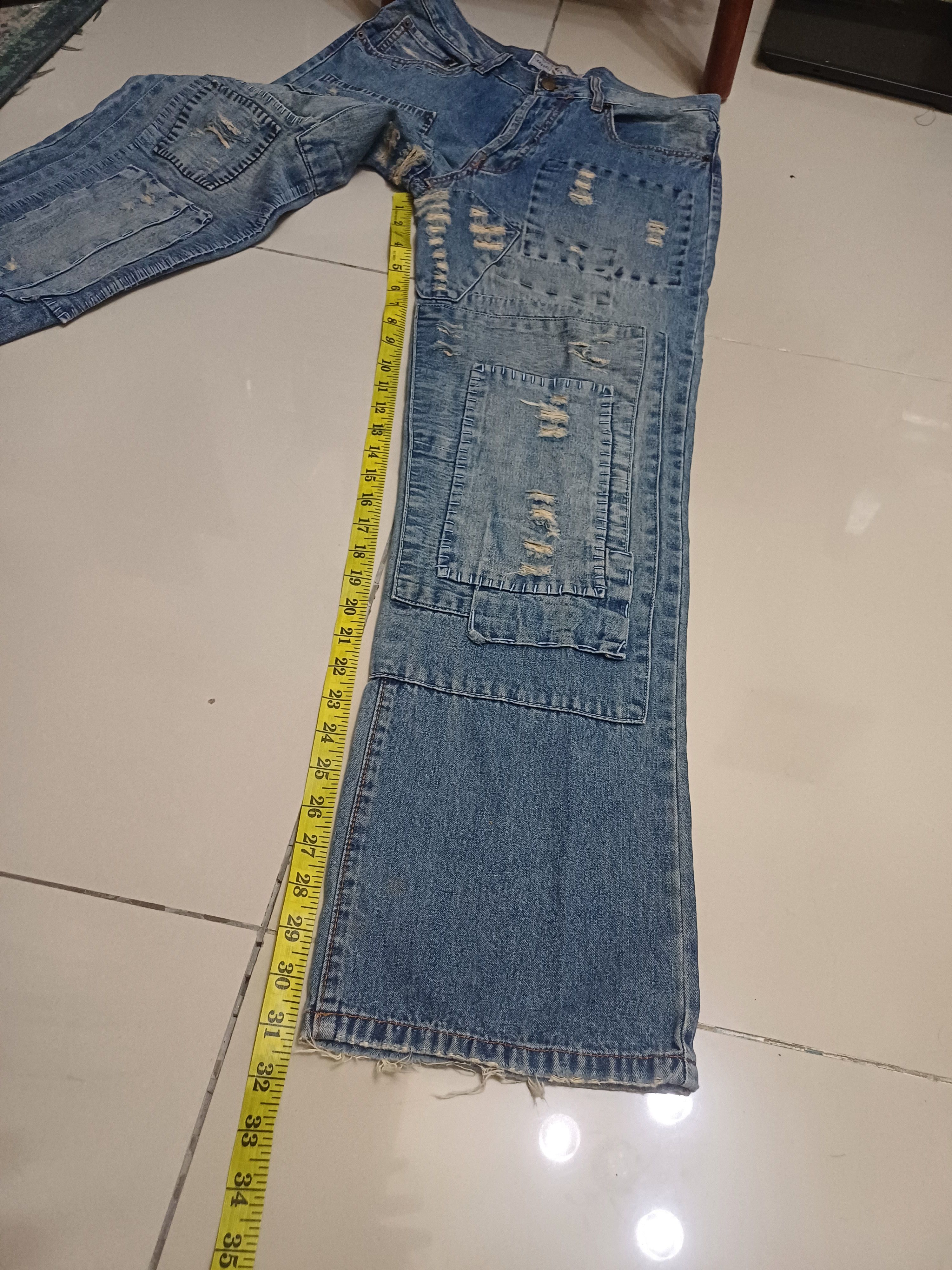 Other Sashiko Distressed design jeans... 🔥🔥🔥 Size US 30 / EU 46 - 21 Thumbnail