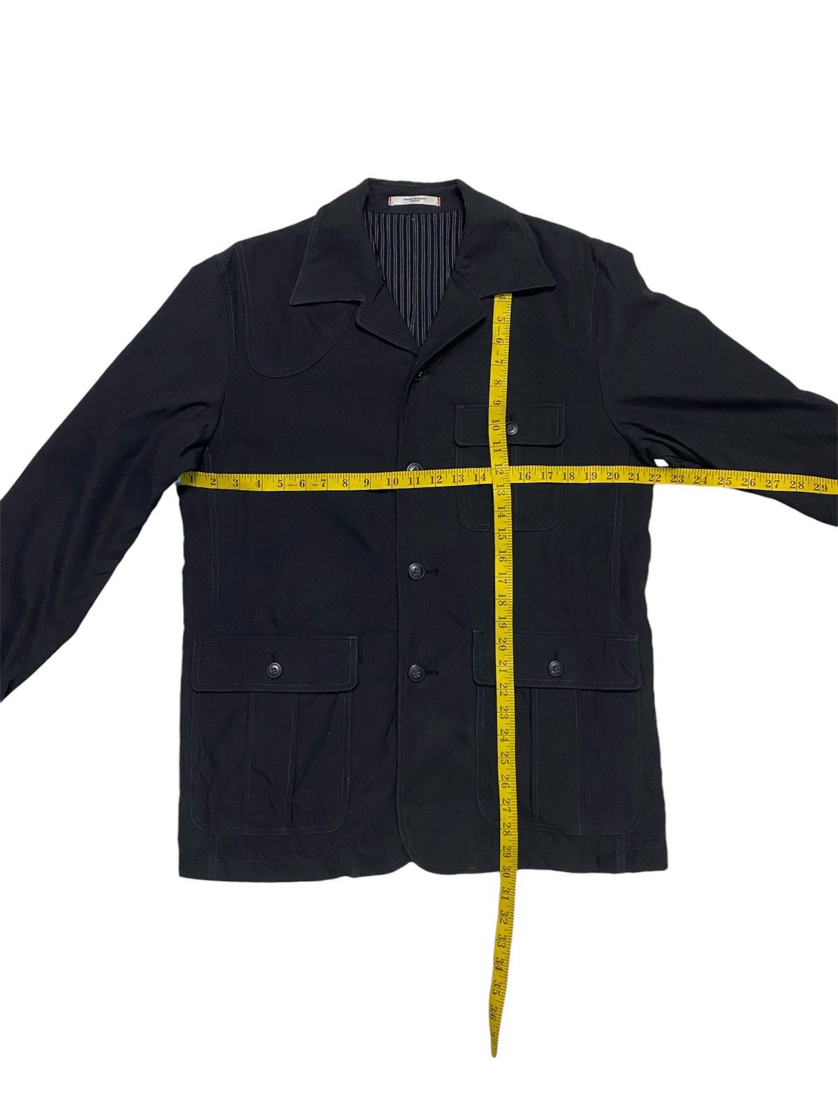 Japanese Brand × Kansai Yamamoto × Vintage Vintage kansai yamamoto homme chore jacket button up Size US L / EU 52-54 / 3 - 9 Thumbnail