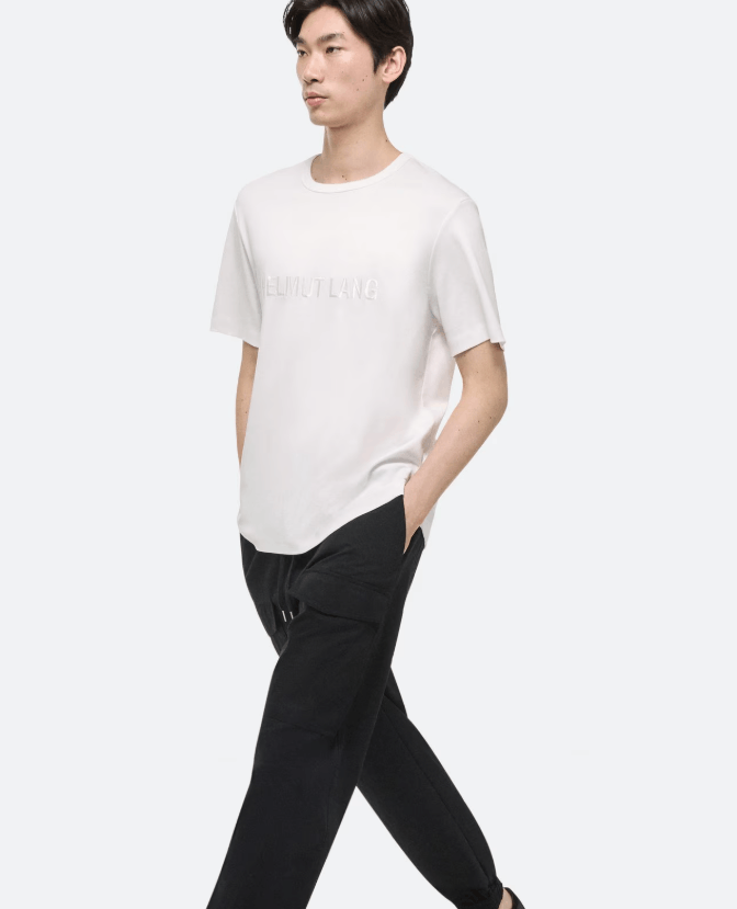 Helmut Lang BNWT SS25 HELMUT LANG LOGO OV TEE TSHIRT XL Size US XL / EU 56 / 4 - 14 Thumbnail
