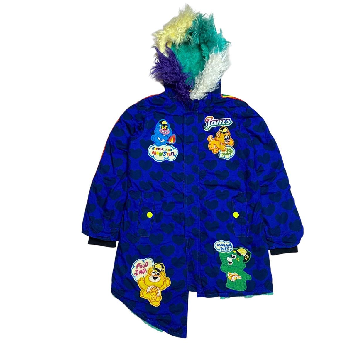 Hysteric Glamour × Japanese Brand Jams Joyful And Monster Allover Fur Parka Jacket Size US S / EU 44-46 / 1 - 1 Thumbnail
