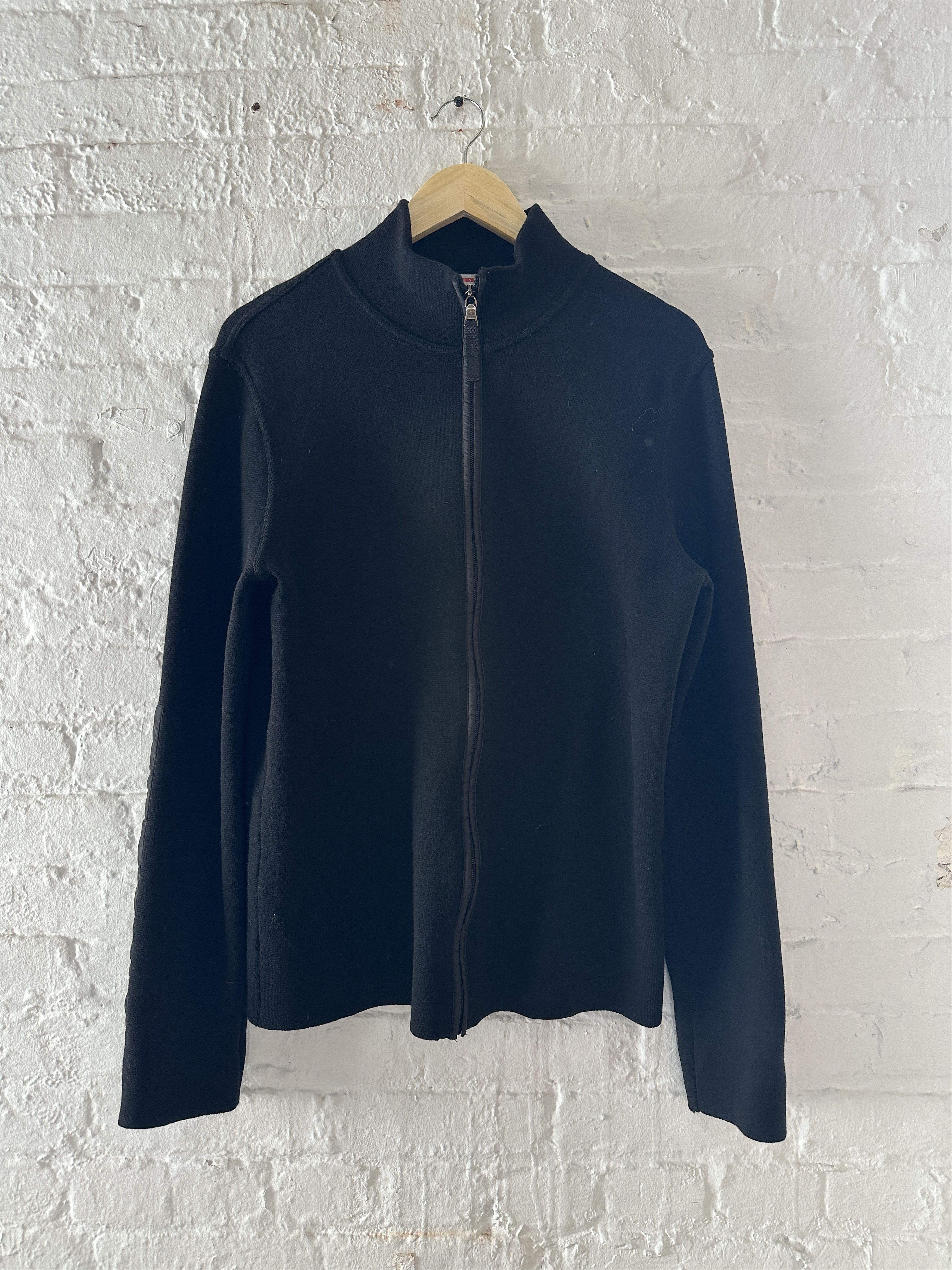 Prada Sport Wool Zip Jacket
