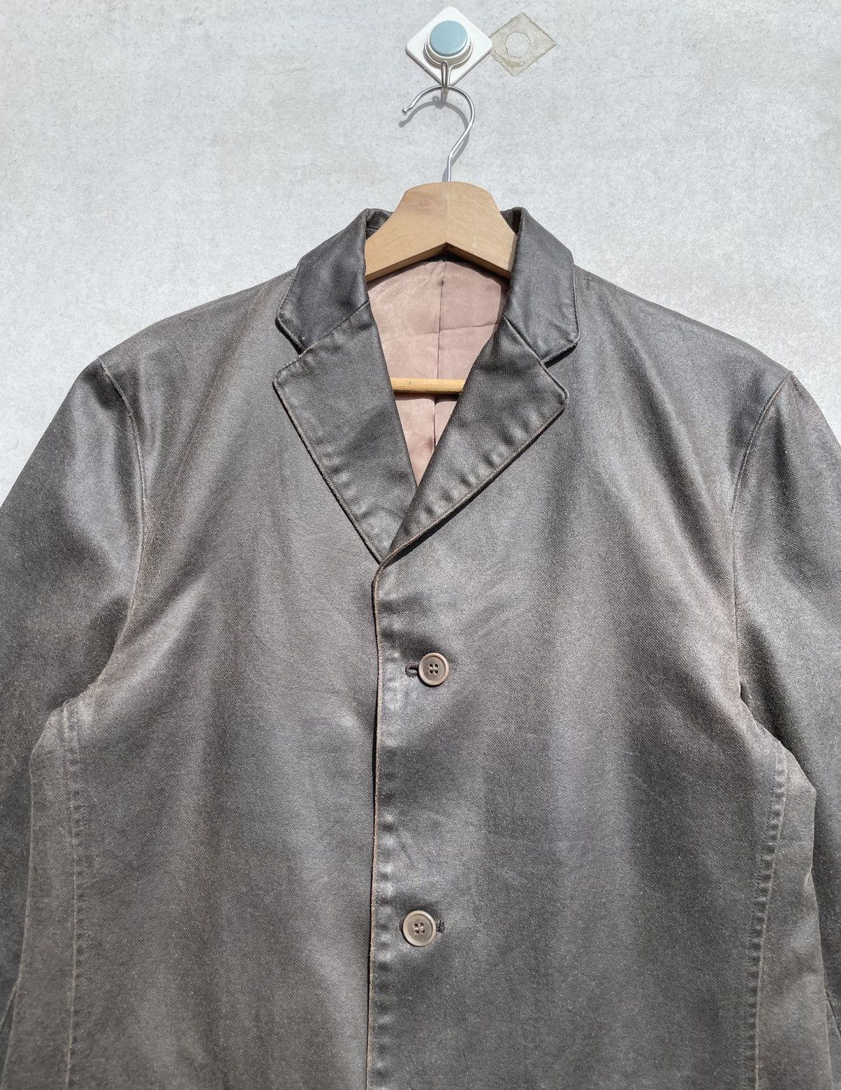 Japanese Brand 🔥Accept Binding🔥 Men's Melrose Leather Blazer Jacket Japan Size US S / EU 44-46 / 1 - 5 Thumbnail