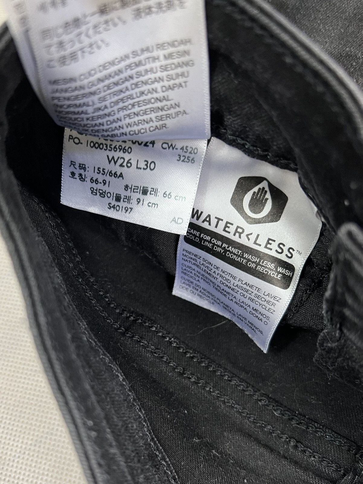 Levi's Spodnie Levi’s 721 High Rise Skinny Jeans Black Tab Damskie Size 26" / US 2 / IT 38 - 6 Thumbnail