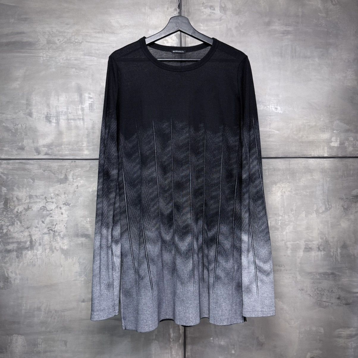 トップス ANN DEMEULEMEESTER Moon Long Sleeve Ann Demeulemeester Ann Demeulemeester - Moon Print Longsleeve