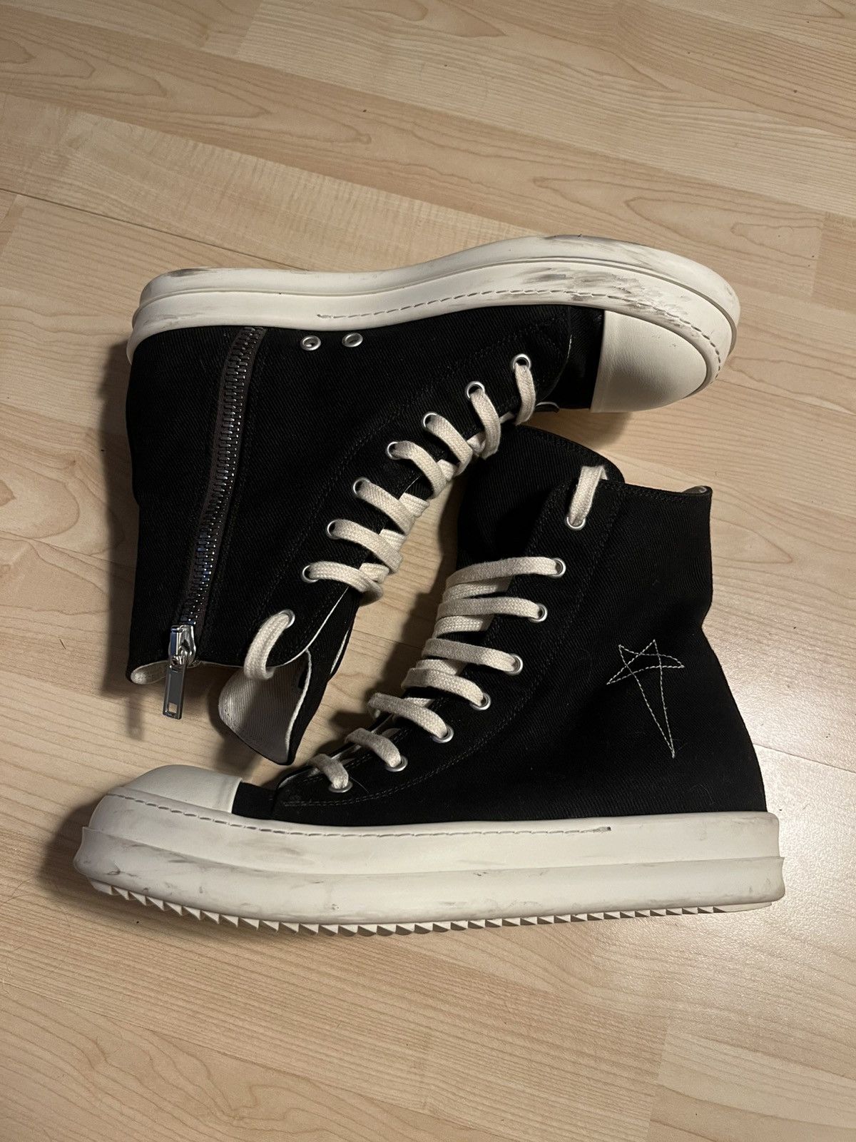 靴 Rick Owens DRKSHDW Ramones Rick Owens Drkshdw Low Ramones | Unboxing & On Foot Review
