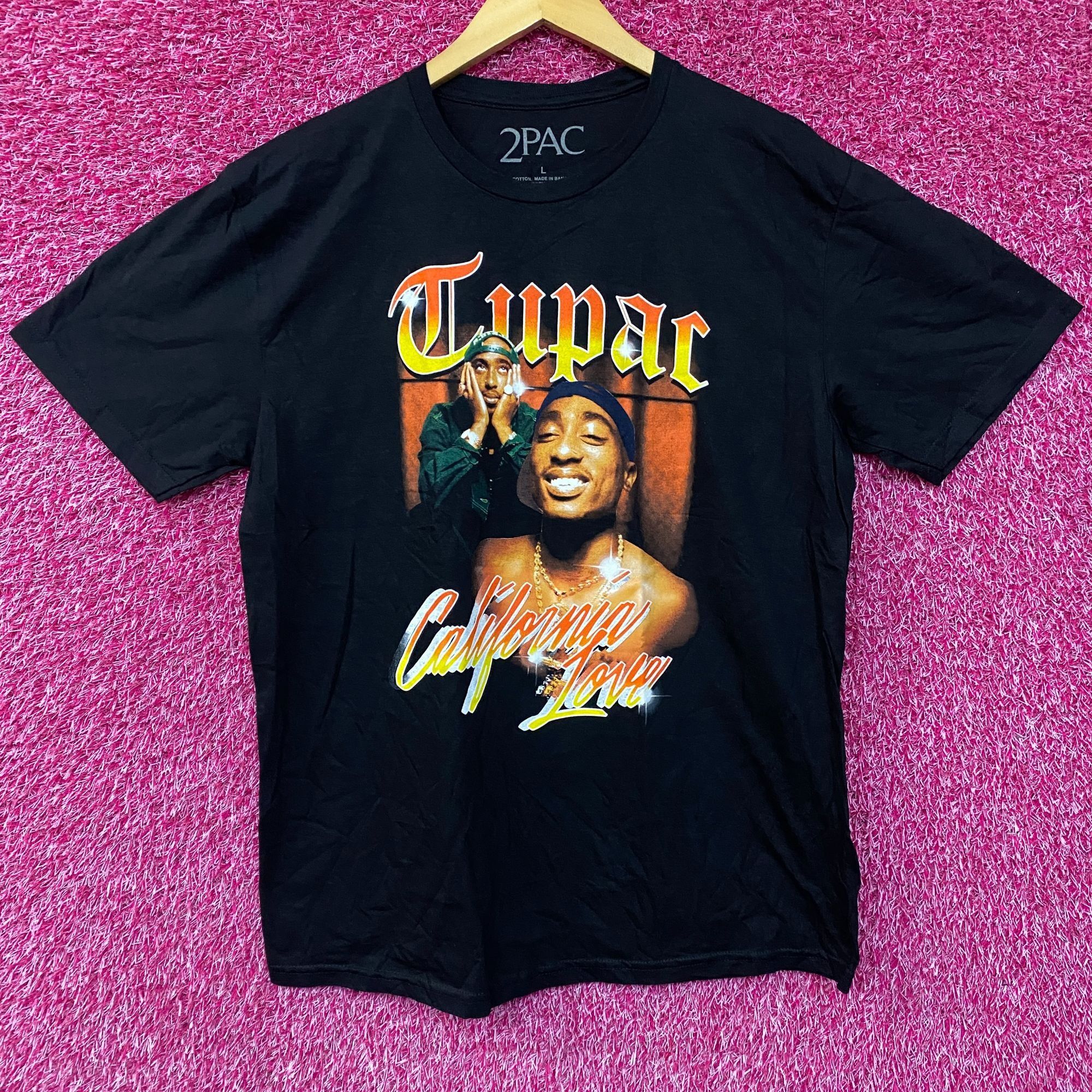 Rap Tees Tupac California Love Graphic Design T-shirt Large Size US L / EU 52-54 / 3 - 1 Thumbnail