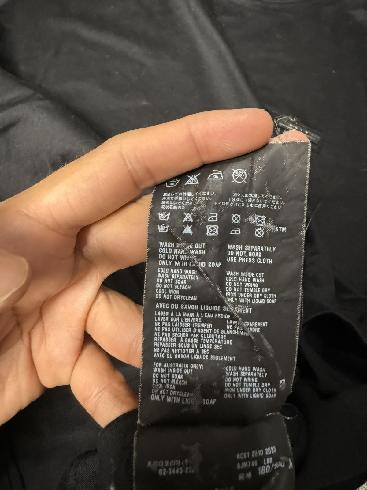Prada Prada Black Tee Size US L / EU 52-54 / 3 - 7 Thumbnail
