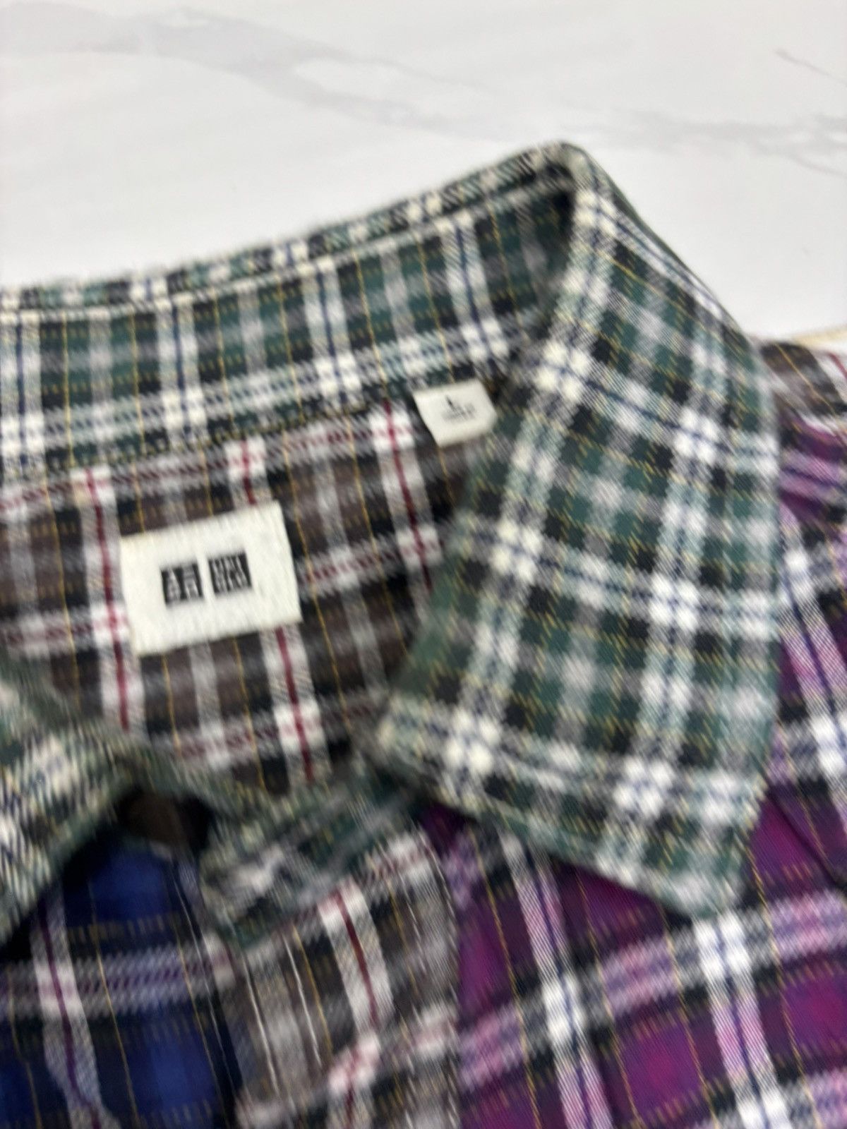 Japanese Brand × Uniqlo Rebuild Flannel Style Button Up Shirt Uniqlo Flannel Size US M / EU 48-50 / 2 - 8 Thumbnail