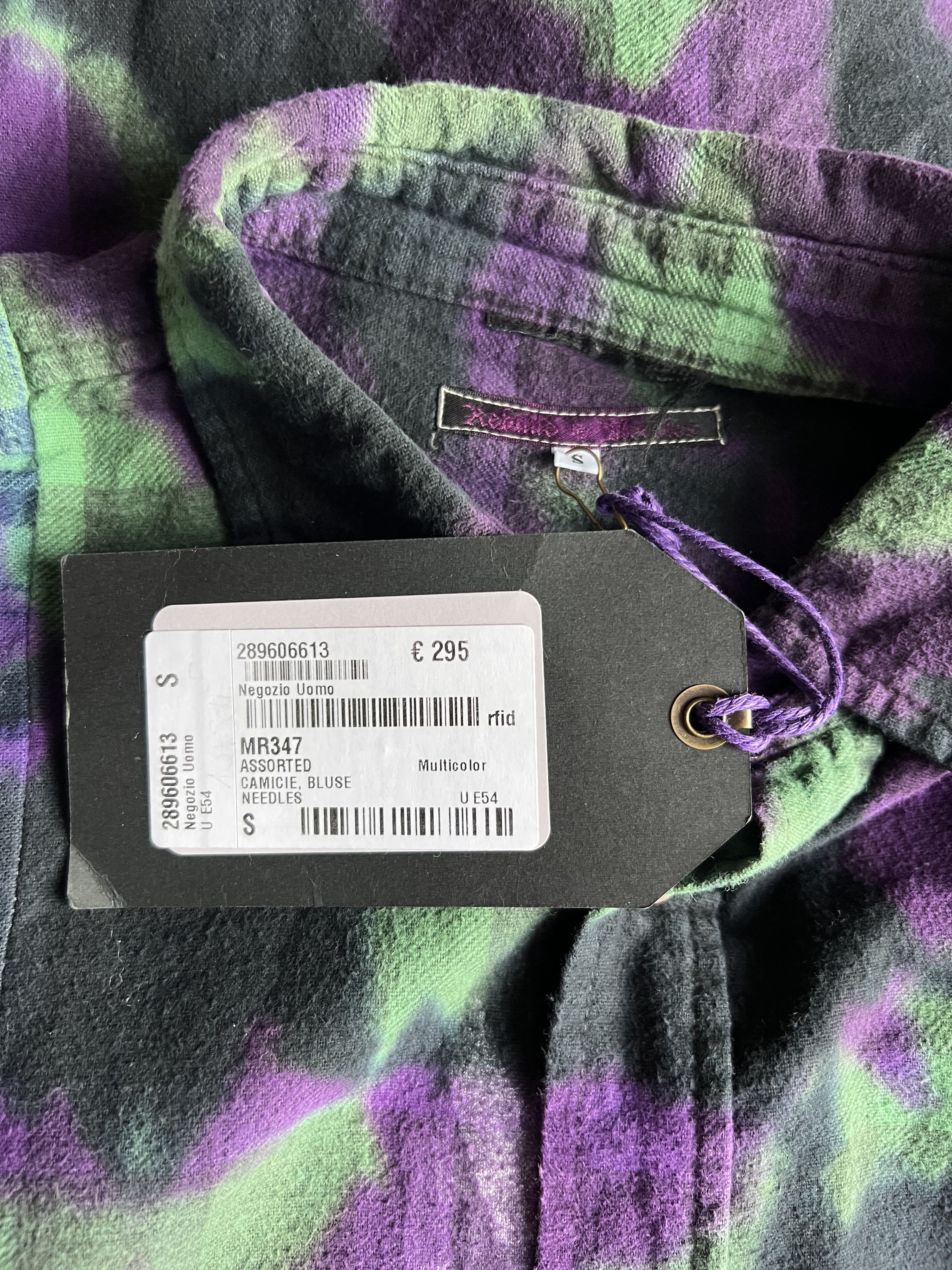 Needles Needles Rebuild 7 Cuts Flannel in Tie Dye Size US S / EU 44-46 / 1 - 8 Thumbnail