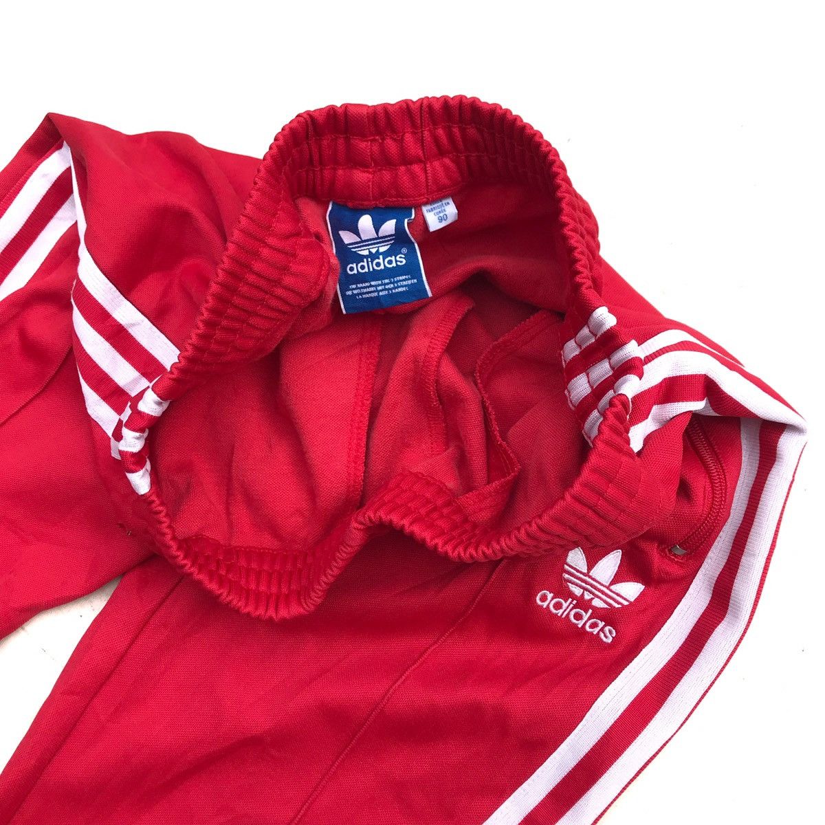 Adidas × Vintage Adidas Vintage Europe Euro Trackpants Tracktop pants Red Size US 32 / EU 48 - 7 Thumbnail