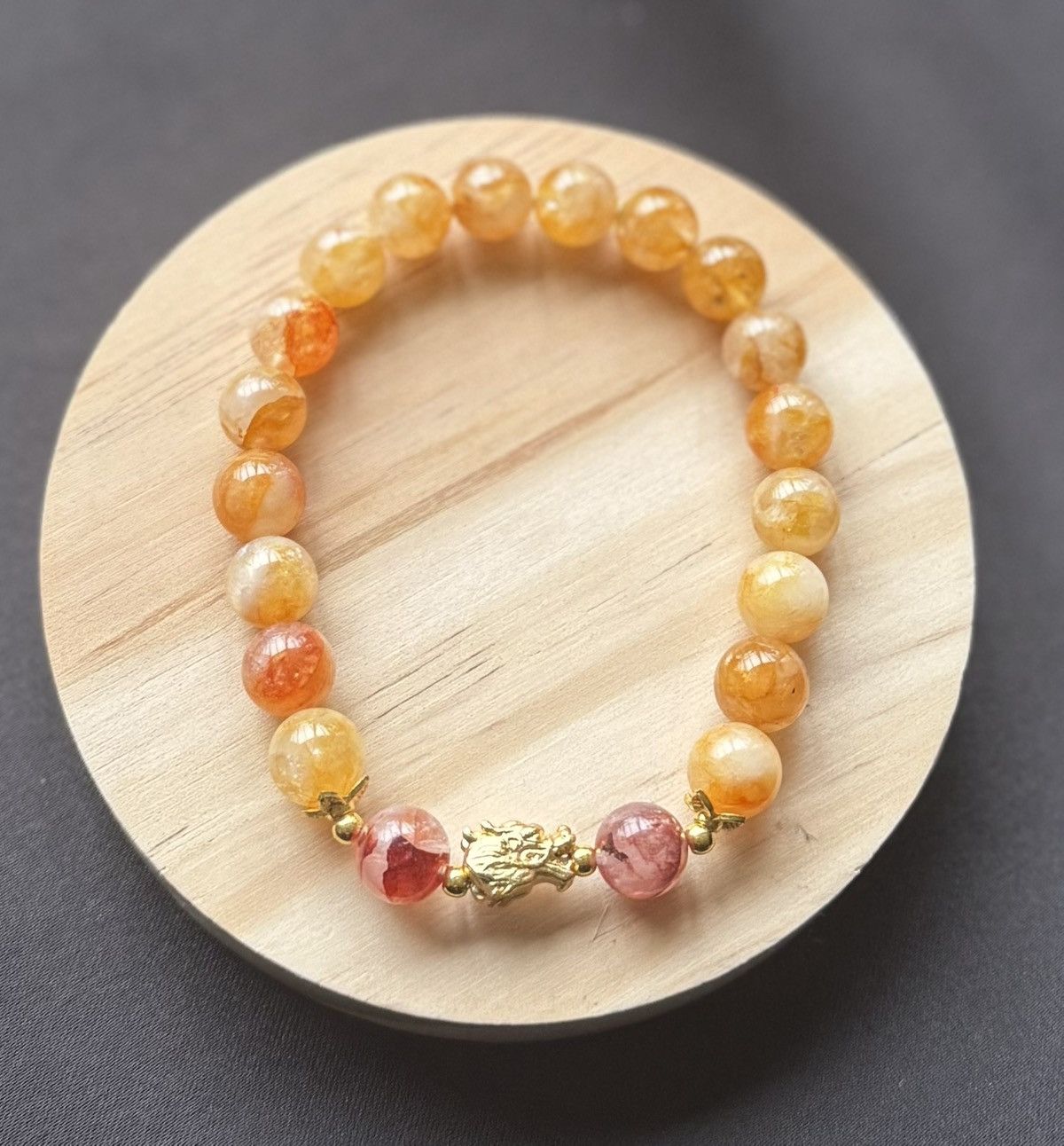 Handmade Fire Quartz Bracelet Size ONE SIZE - 2 Thumbnail