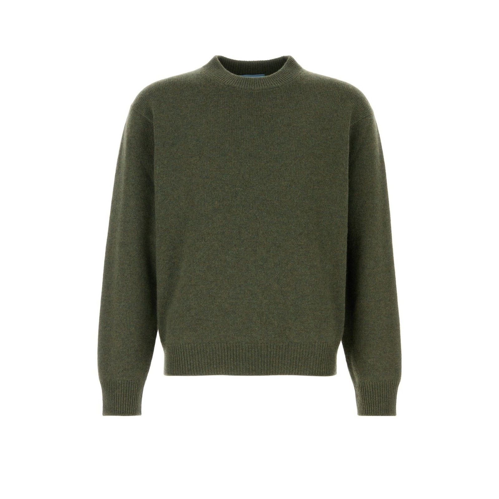 Prada PRADA Olive Green Cashmere Sweater New & Authentic (Men's si Size US L / EU 52-54 / 3 - 1 Thumbnail