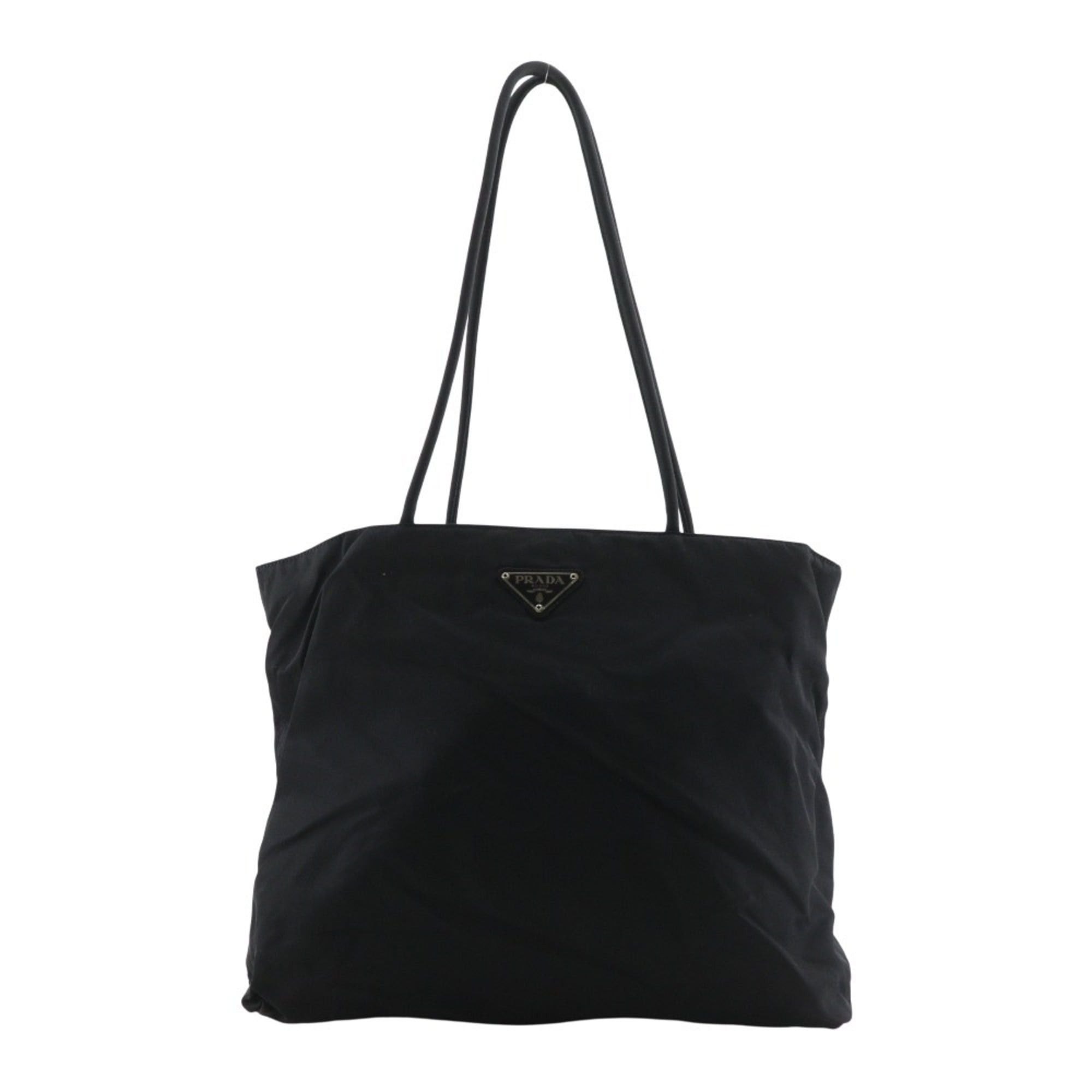 Prada Prada tote bag, nylon, black, A4 size, open type, for women. Size ONE SIZE - 1 Thumbnail