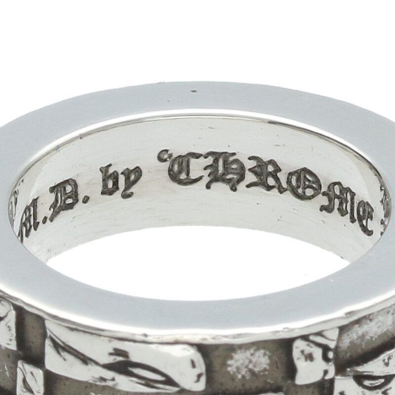 Chrome Hearts RARE! US 5 CHROME HEARTS 99 EYES 6mm SPACER RING SILVER Size ONE SIZE - 4 Thumbnail