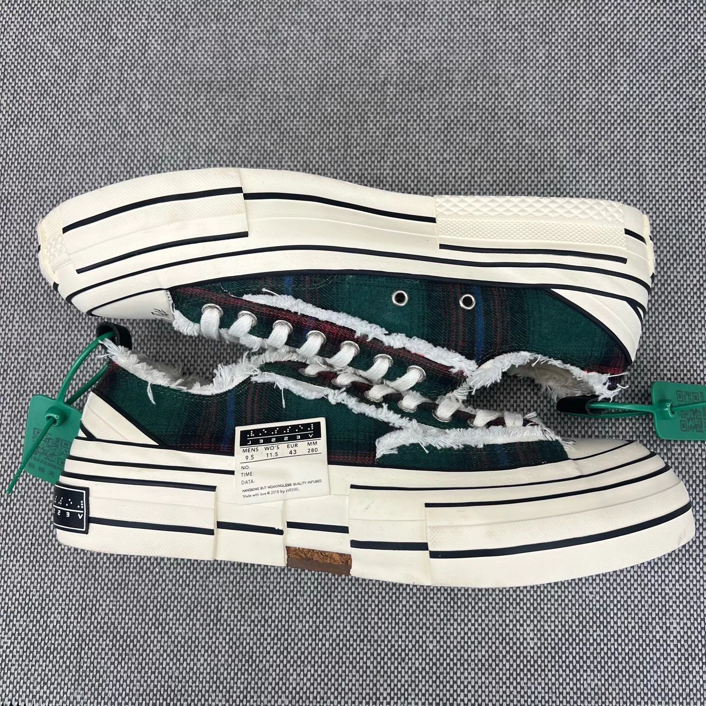 Other Vanness Wu green canvas 43 sneakers mint Size US 10 / EU 43 - 3 Thumbnail