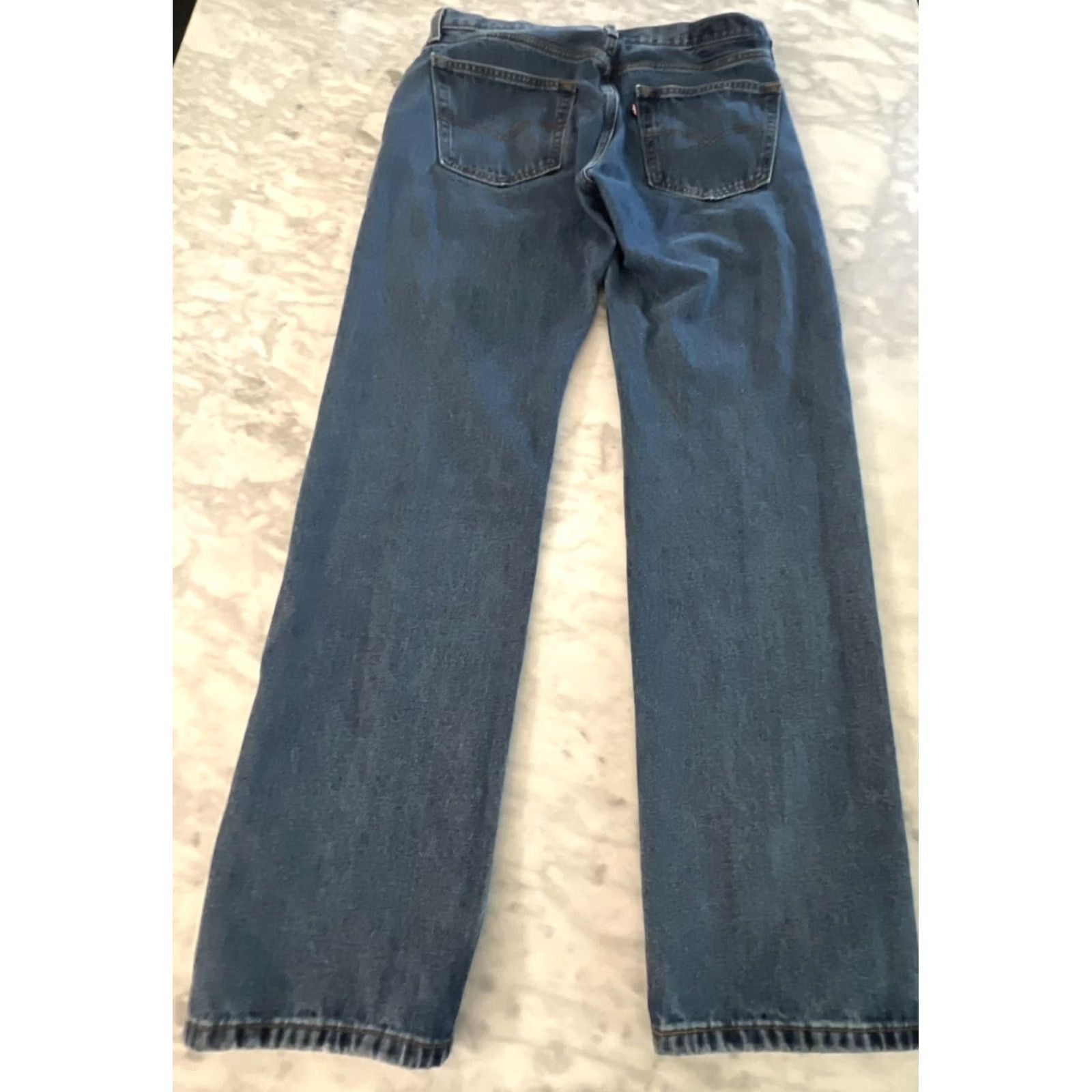 Levi's Levi’S Jeans Mens 34x32 Blue Denim Zipper Pockets Size US 34 / EU 50 - 3 Thumbnail