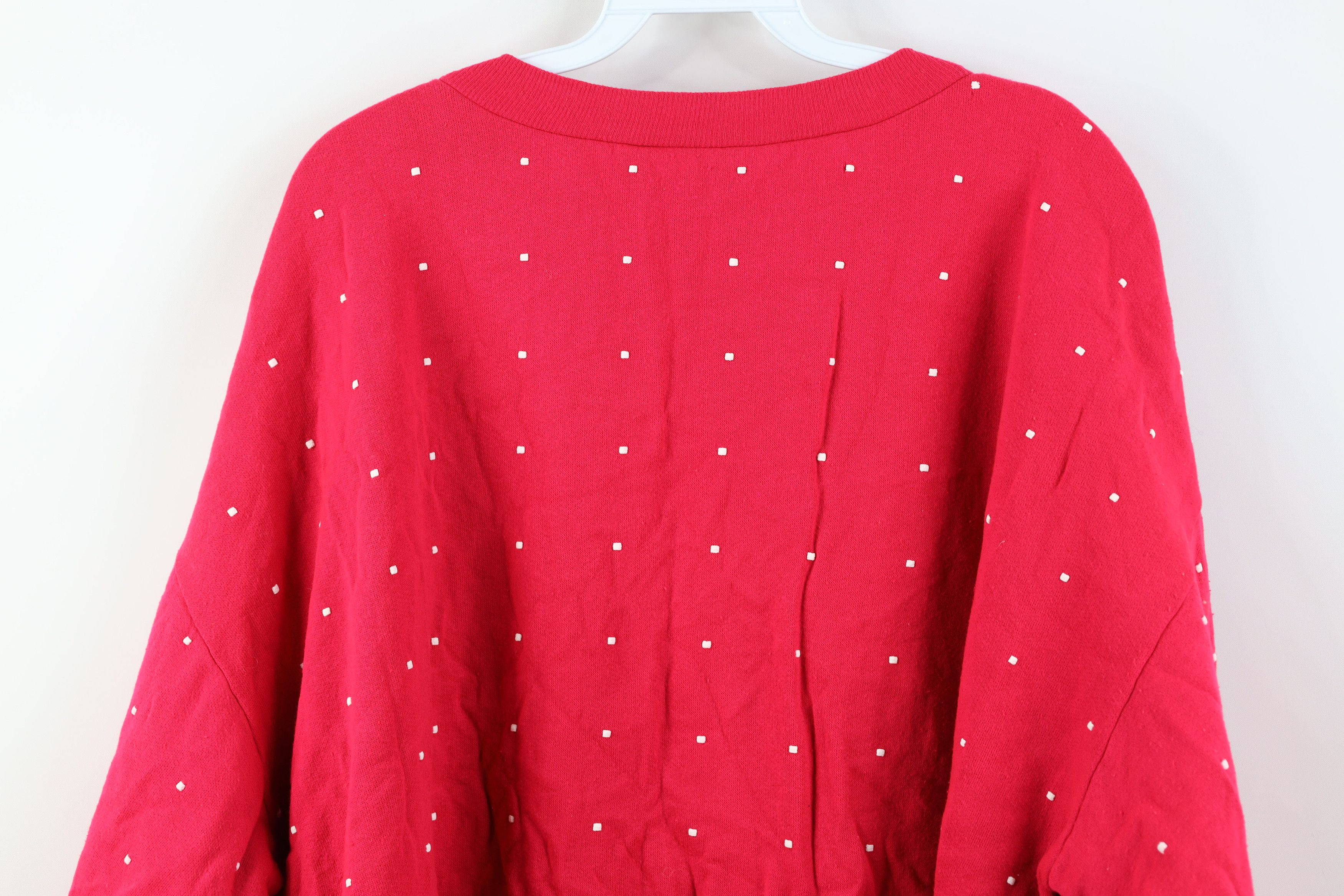 Vintage Vintage 90s Over Print Mama Bear Cooking Flower Sweatshirt Size 3XL / US 20-22 - 12 Thumbnail