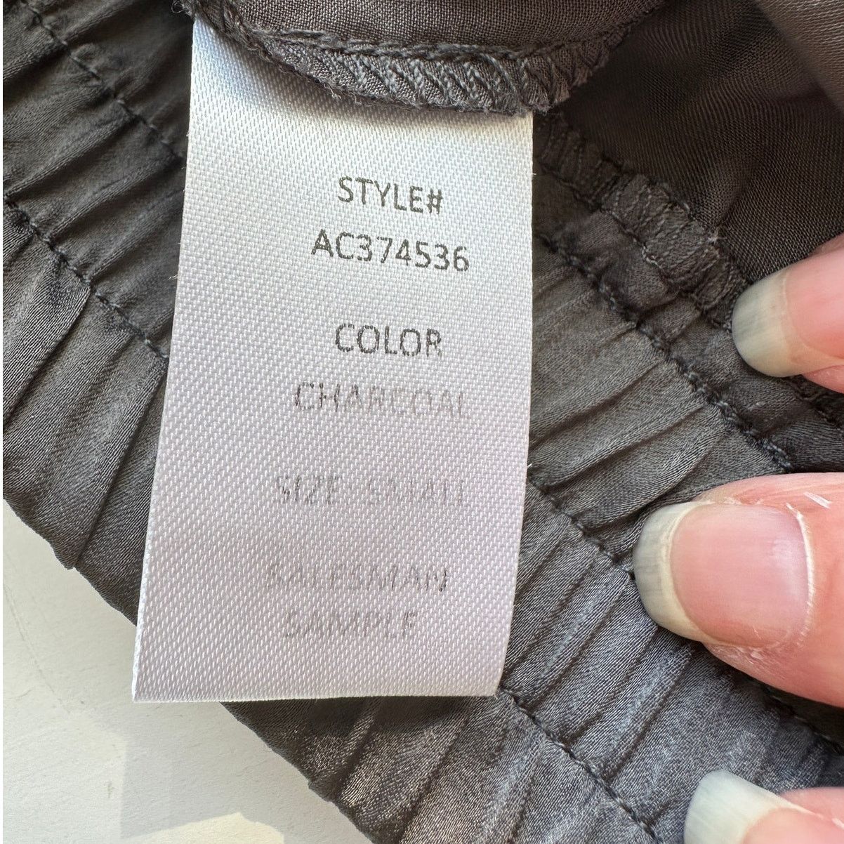 Other Sadie & Sage Gray Satin Utility Pocketed Elastic Jogger S Size 27" / US 4 / IT 40 - 11 Thumbnail