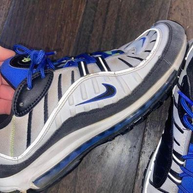 Nike × Vintage Nike Air Max 98 Sprite Voltage Size US 13 / EU 46 - 4 Thumbnail