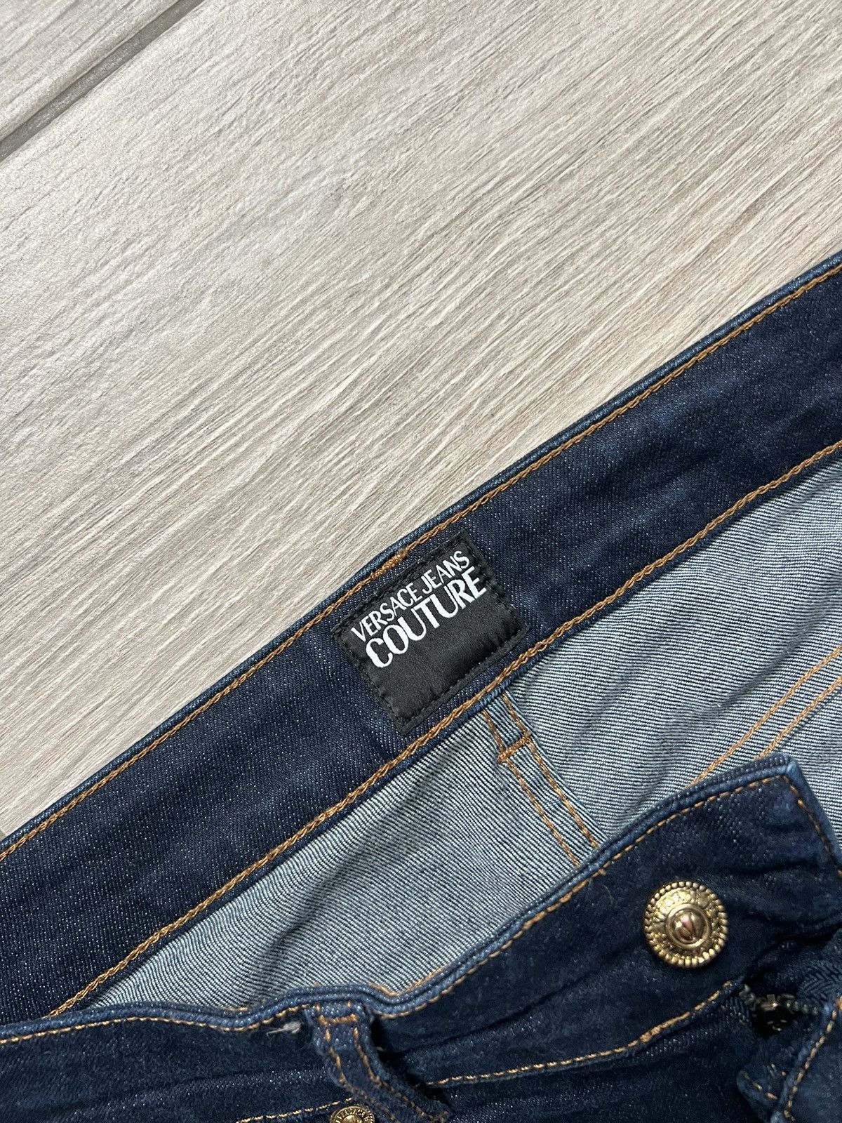 Jean Classic Dark Blue Versace Jeans Couture Pants 32 Size Size US 32 / EU 48 - 13 Thumbnail