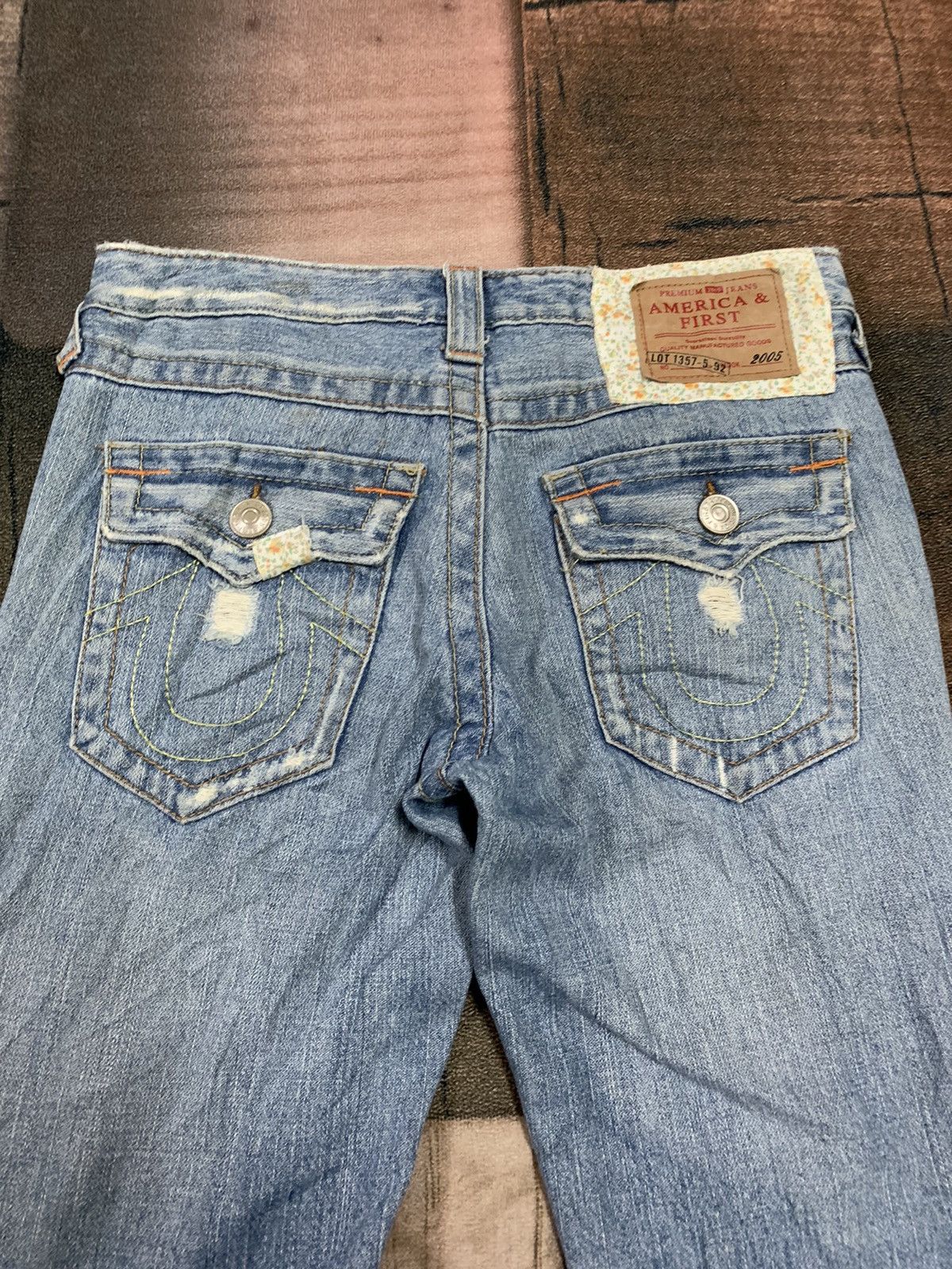 Hysteric Glamour FLARE dope patchwork designer inspired jeans denim Size US 29 - 10 Thumbnail