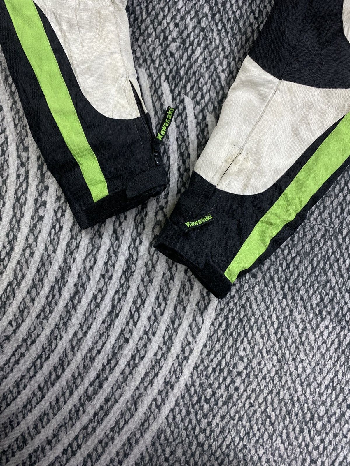 ICON Motorsports Vintage Kawasaki Ninja Protection Motorsport Racing Jacket Size US M / EU 48-50 / 2 - 10 Thumbnail