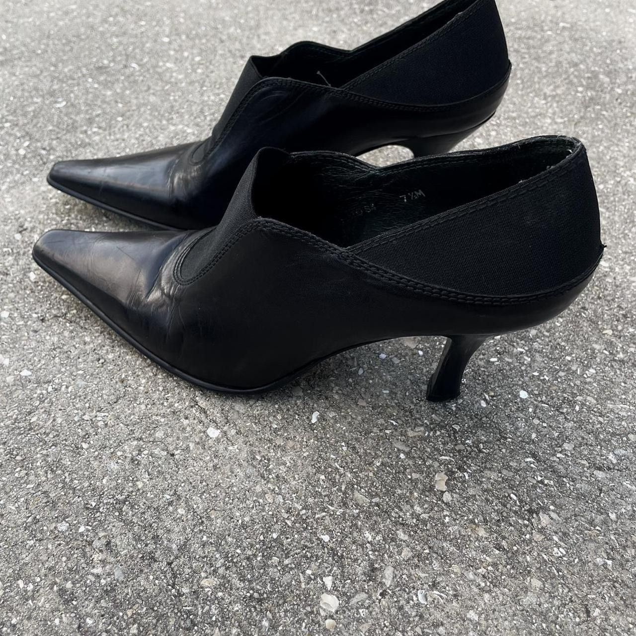 Donald Trump Vintage retro chic genuine leather city kitten heel Size US 7.5 / IT 37.5 - 2 Thumbnail