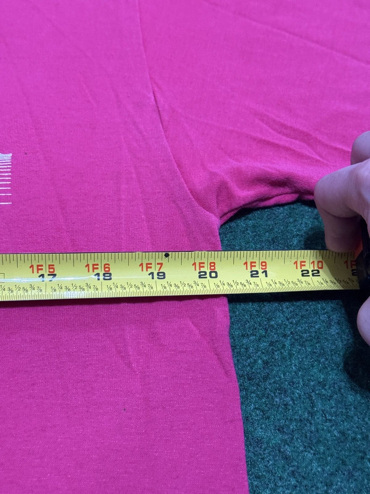 Jerzees Vintage 80s 90s YMCA Downtown Erie Pa Large Pink T Shirt Size L / US 10 / IT 46 - 5 Thumbnail