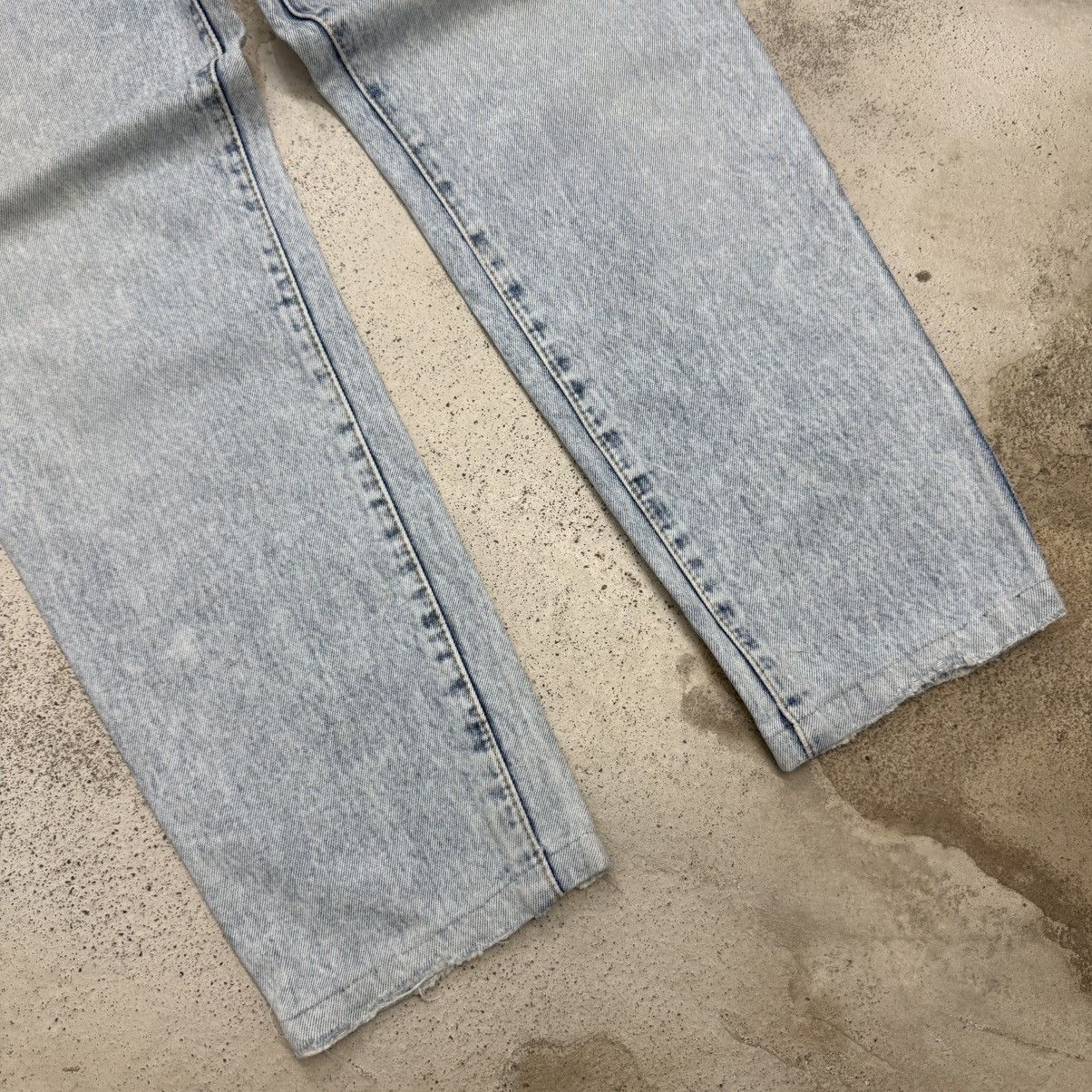 Edwin Vintage Edwin Low Rise Distressed Lightwash Denim Size US 31 - 5 Thumbnail