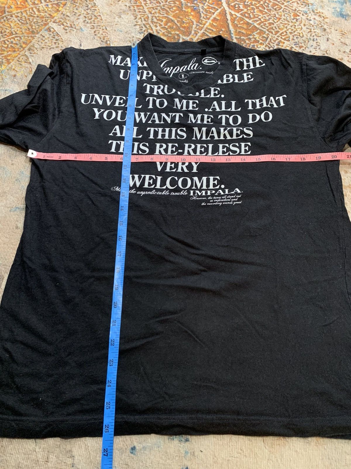 If Six Was Nine JAPANESE IMPALA POEM LONG SLEEVE Size US L / EU 52-54 / 3 - 5 Thumbnail