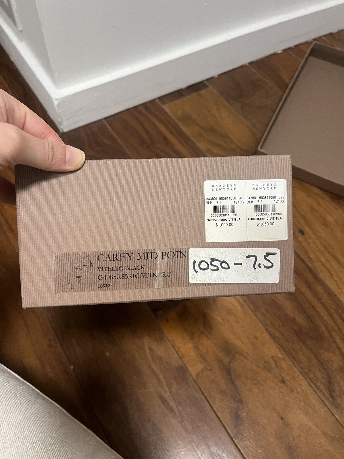 Gianvito Rossi Leather Carey Heel Size US 7.5 / IT 37.5 - 7 Thumbnail