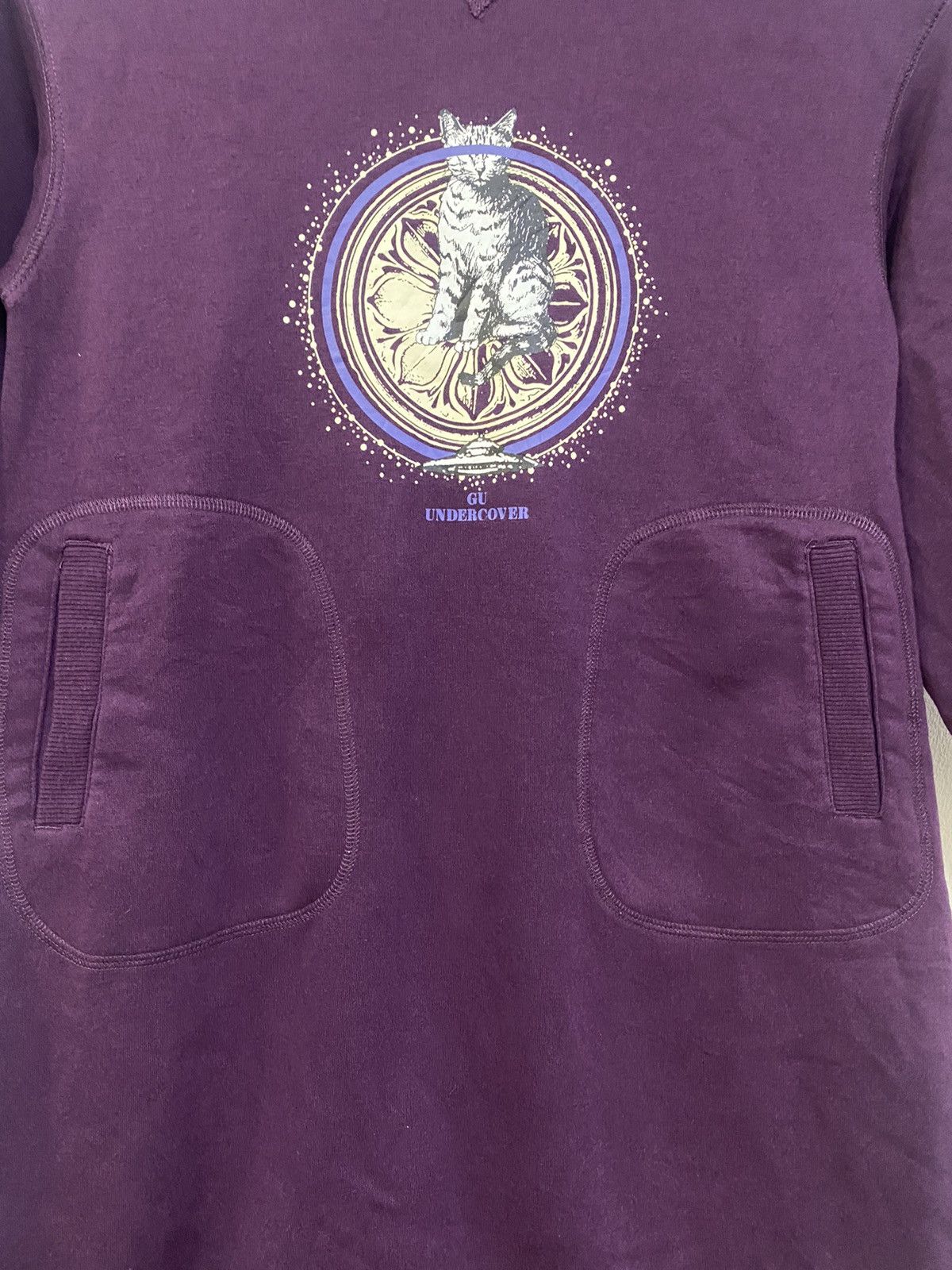 Undercover 💥 GU X UNDERCOVER CAT CIRCLE LOGO LONG SWAETER Size M / US 6-8 / IT 42-44 - 3 Thumbnail
