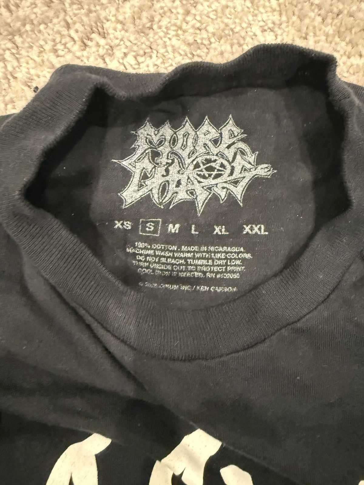 Ed Hardy × Ken Carson More Chaos .38 Barrel Tee Size US S / EU 44-46 / 1 - 2 Thumbnail