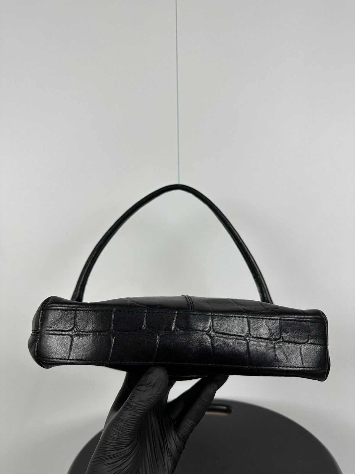 Mulberry Vintage Mulberry Black Leather Handbag Size ONE SIZE - 13 Thumbnail