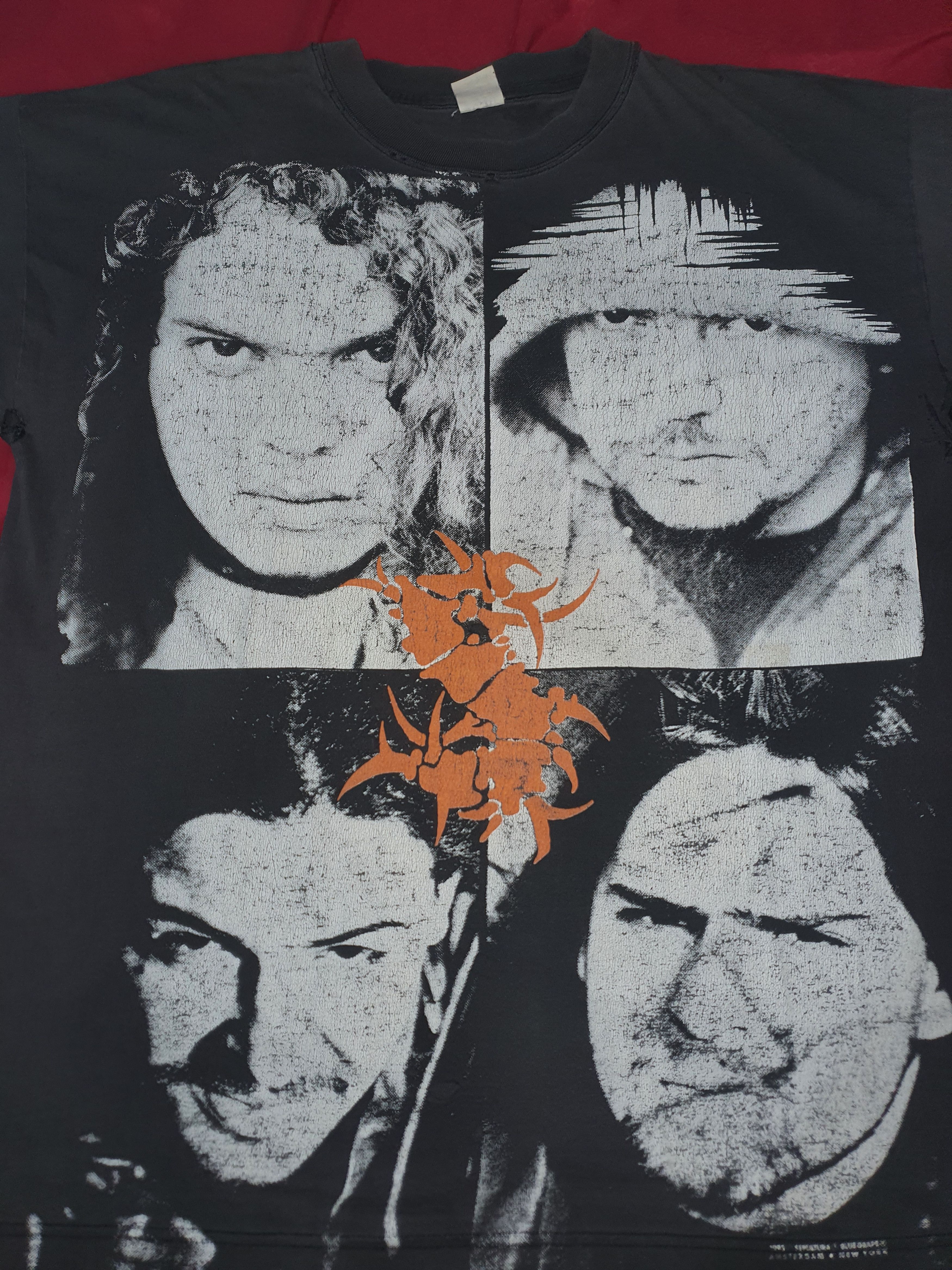 Band Tees × Vintage 🔥90s SEPULTURA XL 🔥 Size US XL / EU 56 / 4 - 6 Thumbnail