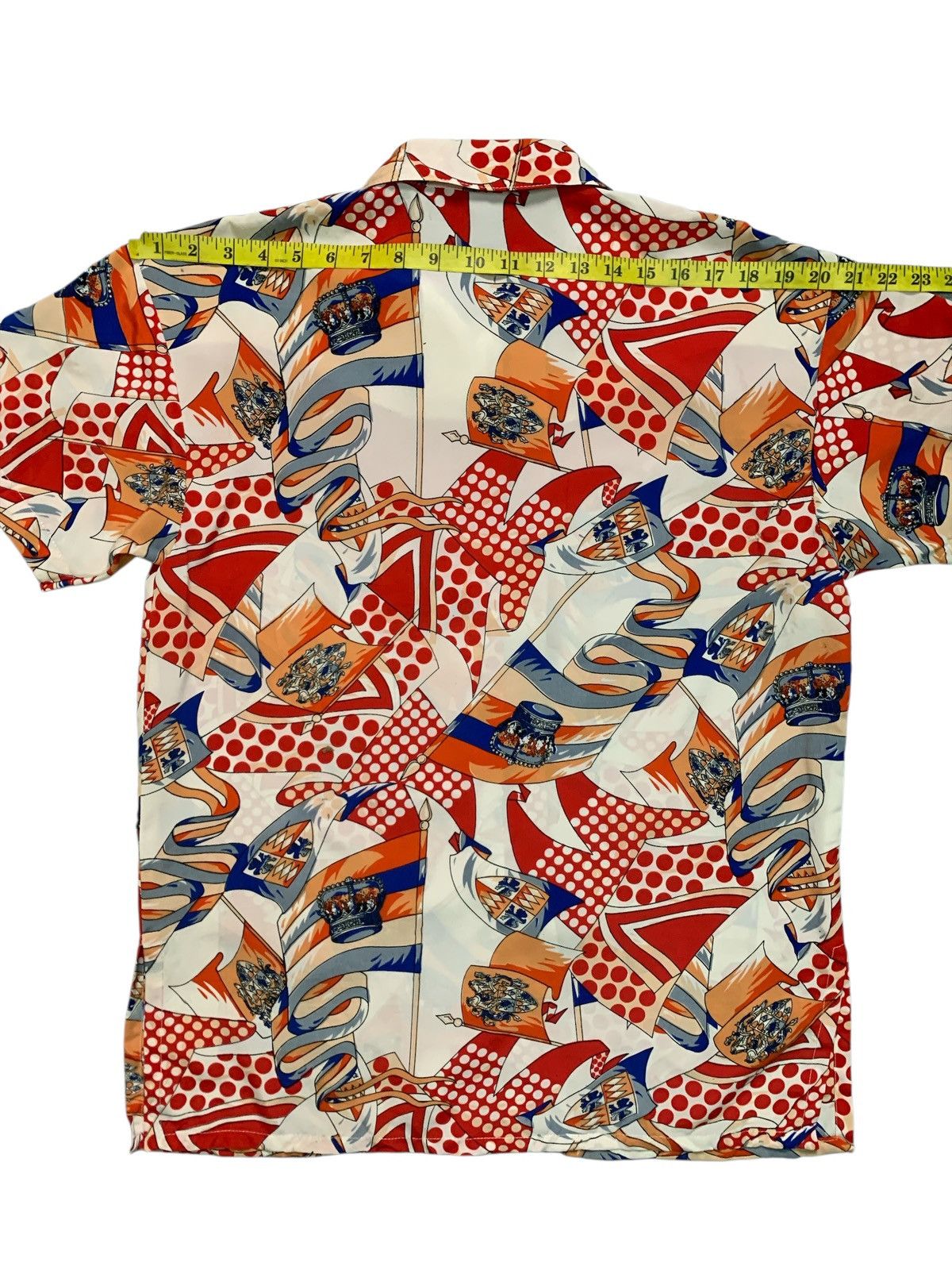 Hardcore Elegance Rare Design Vintage Elegance Short Sleeve Blouse Size M / US 6-8 / IT 42-44 - 7 Thumbnail