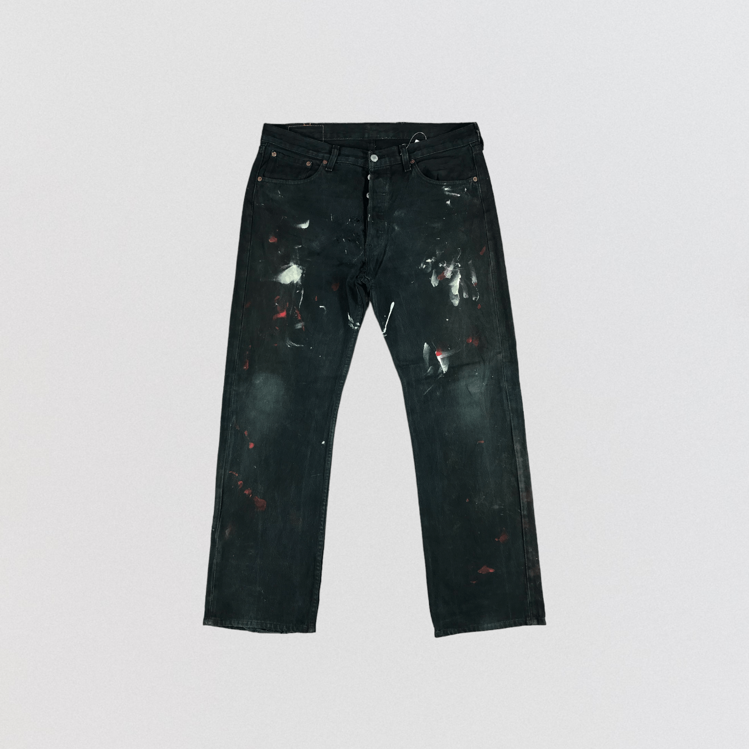 Levi's × Vintage Vintage 90s Levis 501 Painter Jeans-JM2641 Size US 37 - 1 Thumbnail