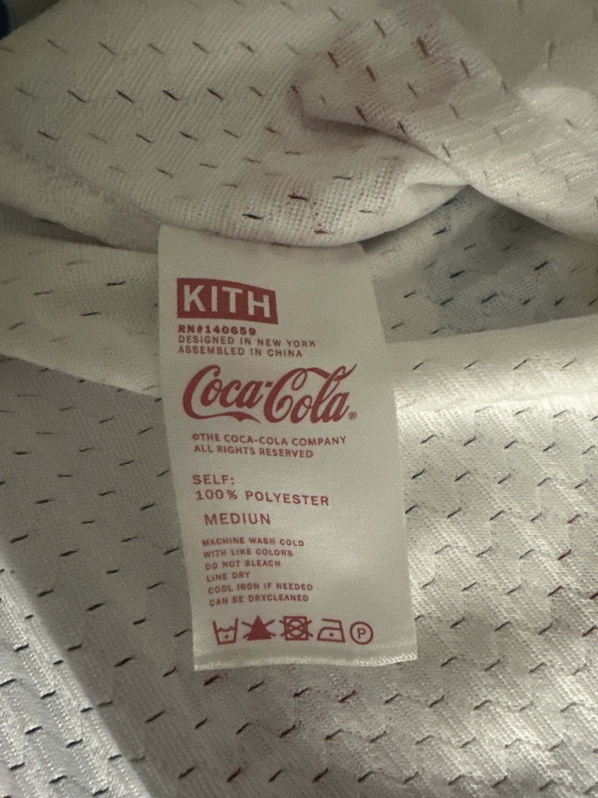 Kith Kith x Coca Cola x Mitchell & ness Jersey Size US M / EU 48-50 / 2 - 6 Thumbnail