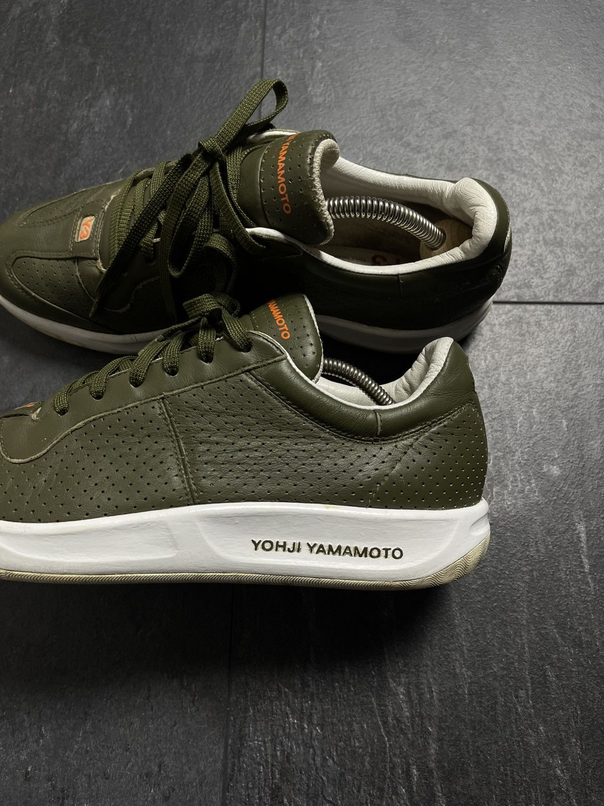 Yohji Yamamoto Vintage Green low top sneakers adidas y-3 rare Size US 8 / EU 41 - 9 Thumbnail
