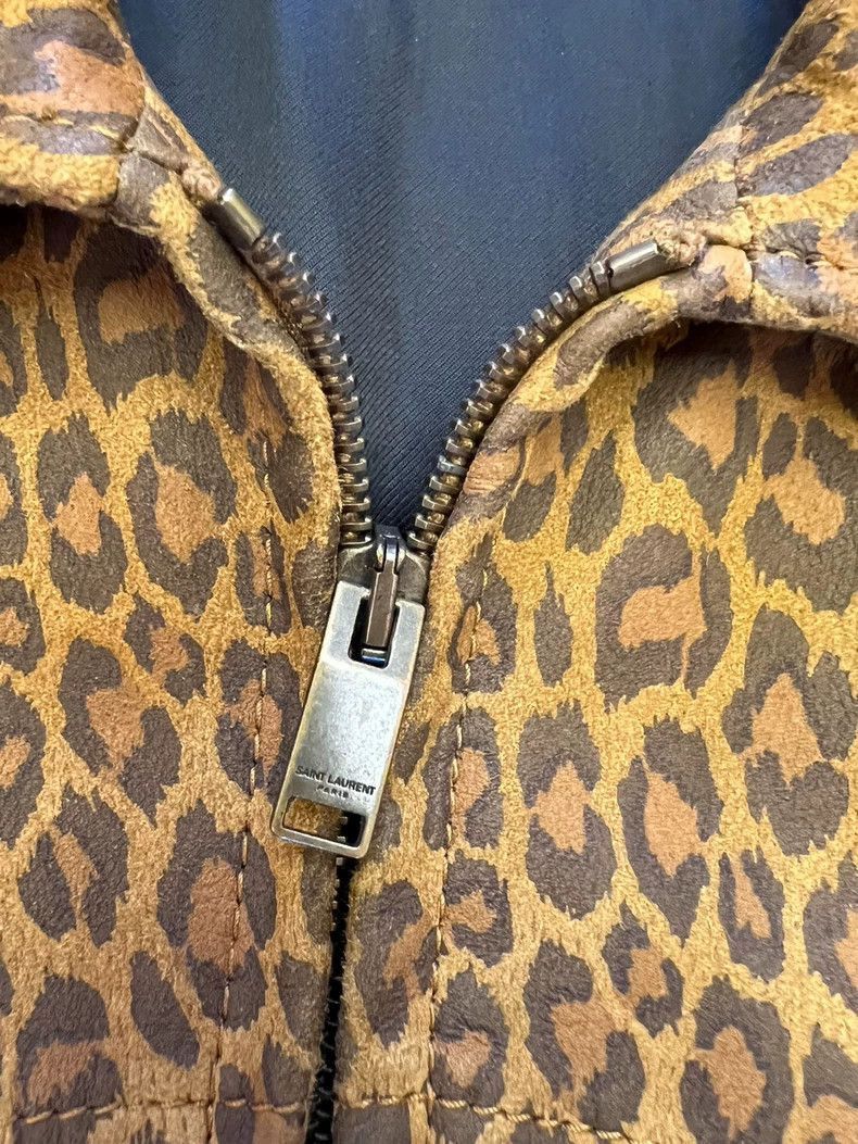 Saint Laurent Paris saint laurent leopard print jacket size 44-2507 Size US M / EU 48-50 / 2 - 1 Thumbnail