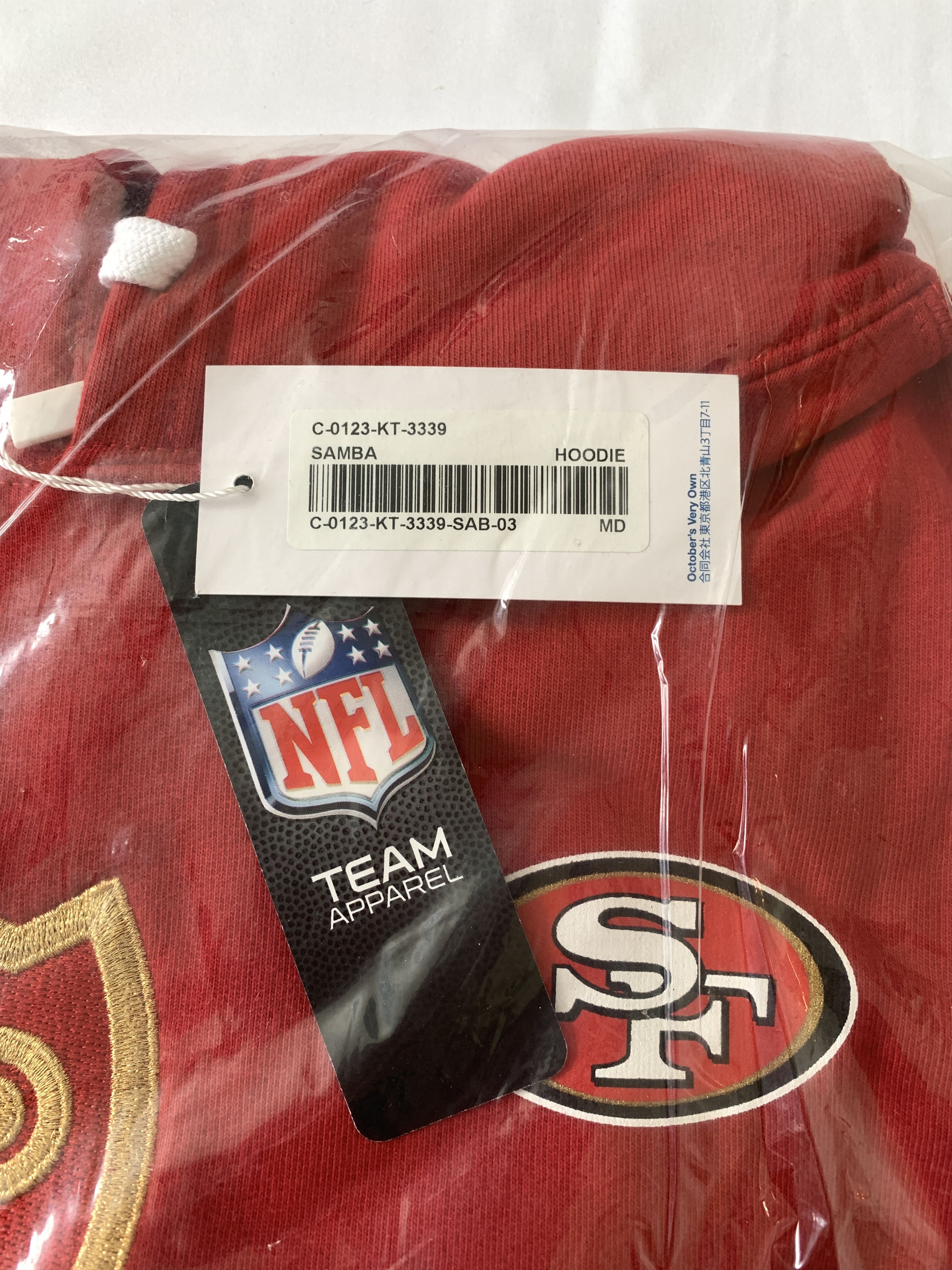 Drake *RARE* OVO x NFL San Francisco 49ers OG Owl Hoodie Size US M / EU 48-50 / 2 - 5 Thumbnail