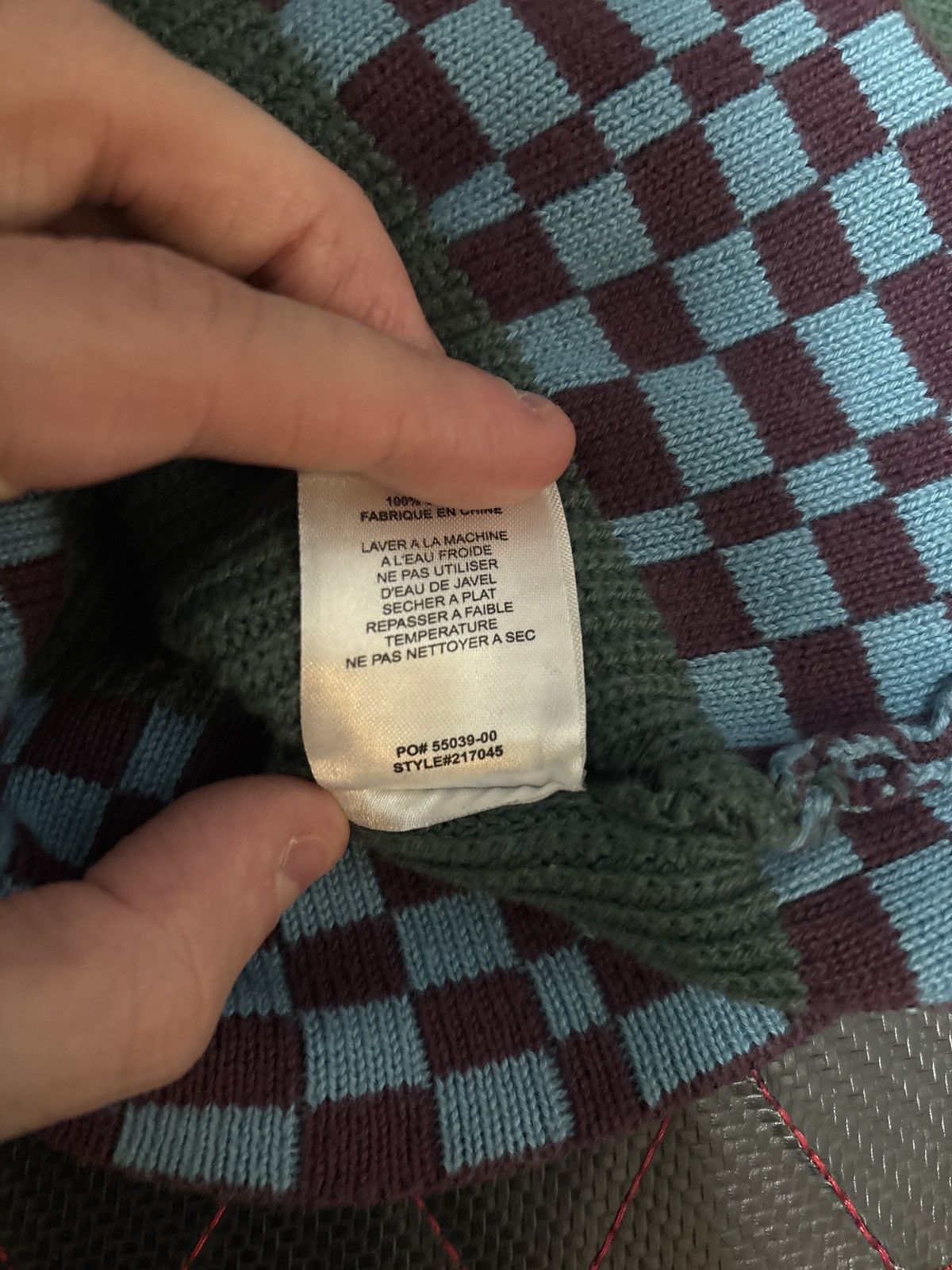 Stussy Stussy Checker Trim Sweater Size US M / EU 48-50 / 2 - 6 Thumbnail