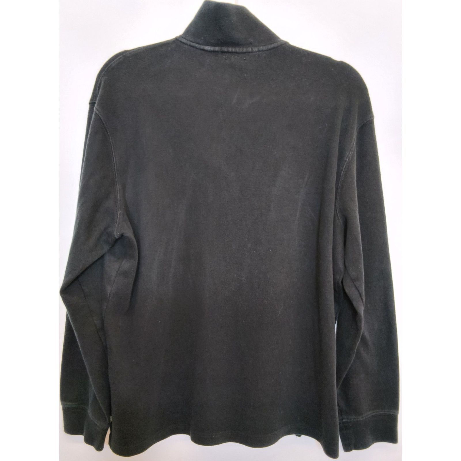 Polo Ralph Lauren Polo Ralph Lauren Estate Rib 1/4 Zip Sweater Men's L Black Size US L / EU 52-54 / 3 - 3 Thumbnail