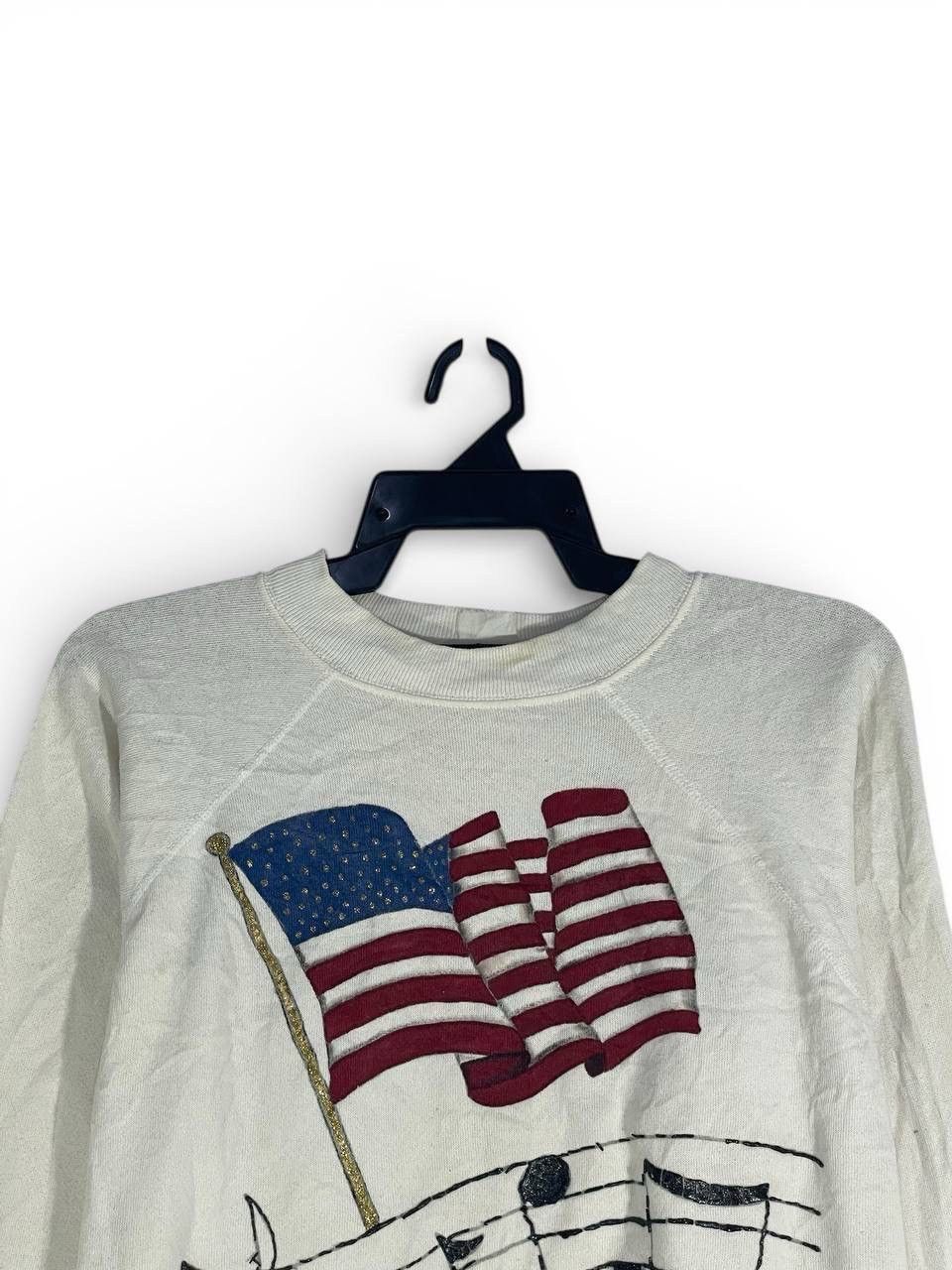 Other Vintage 90s america oh say you can see sweatshirt size L Size US L / EU 52-54 / 3 - 2 Thumbnail