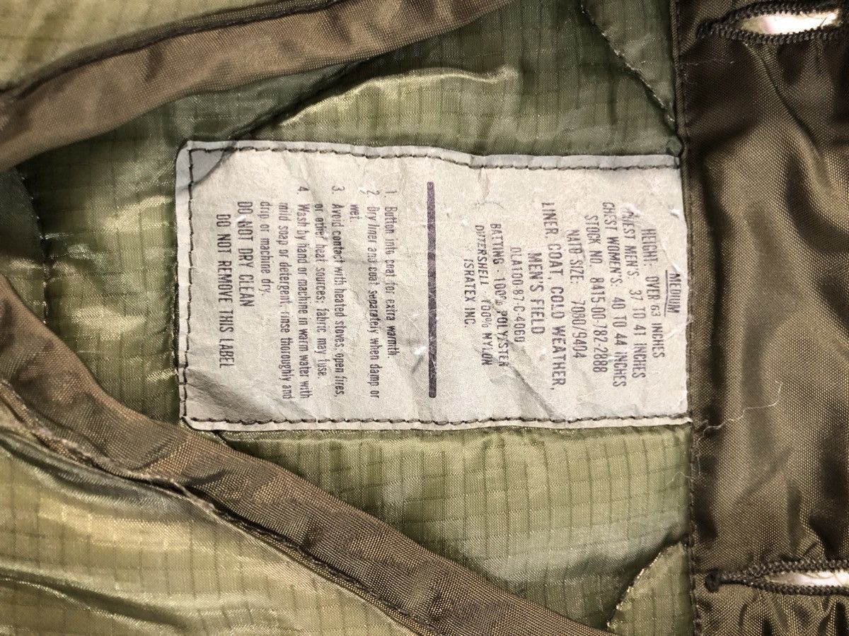 Vintage Authentic Military Liner Shell Size US M / EU 48-50 / 2 - 3 Thumbnail