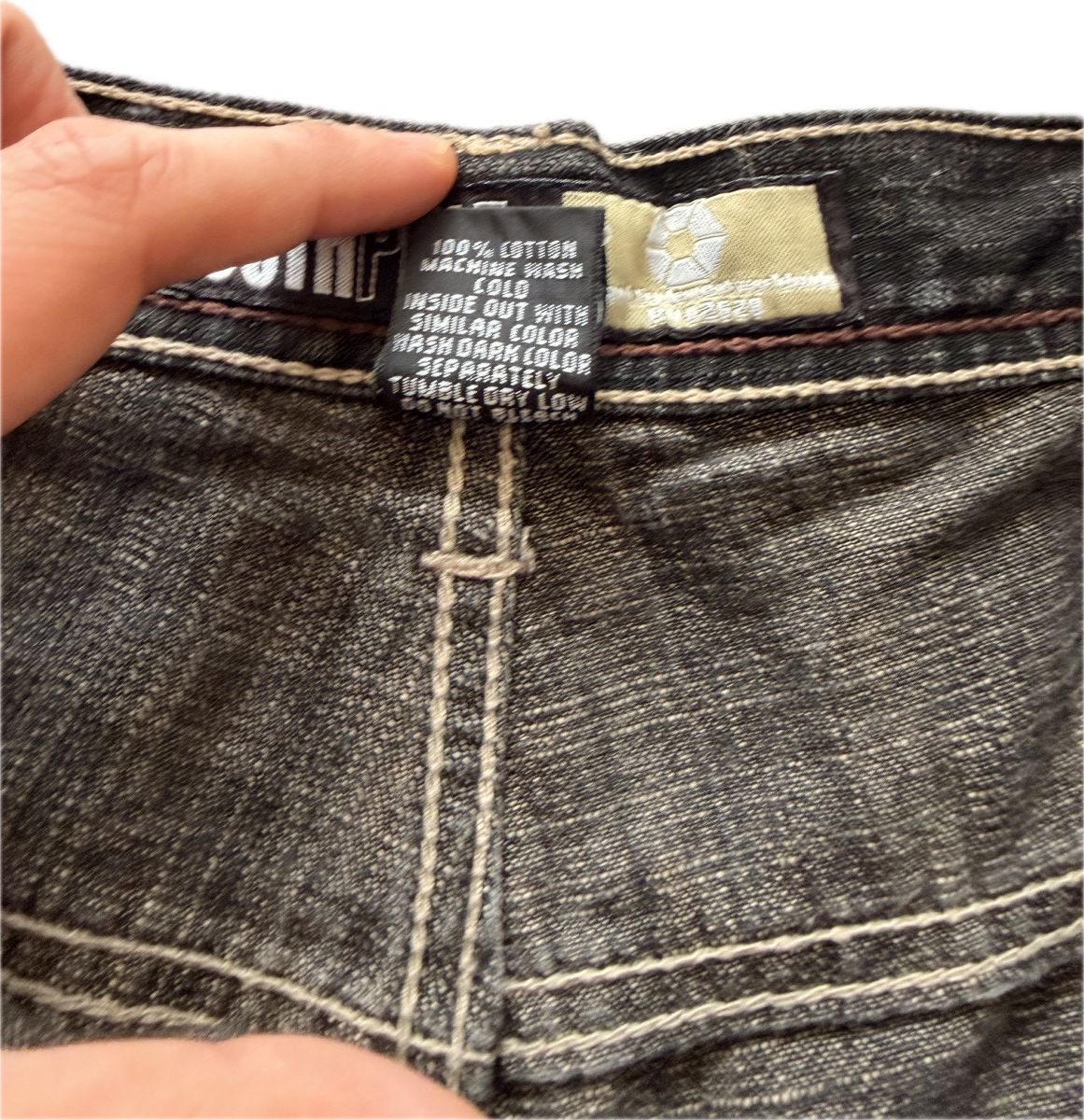 Southpole Gold Tab Black Southpole Jorts Size US 34 / EU 50 - 10 Thumbnail