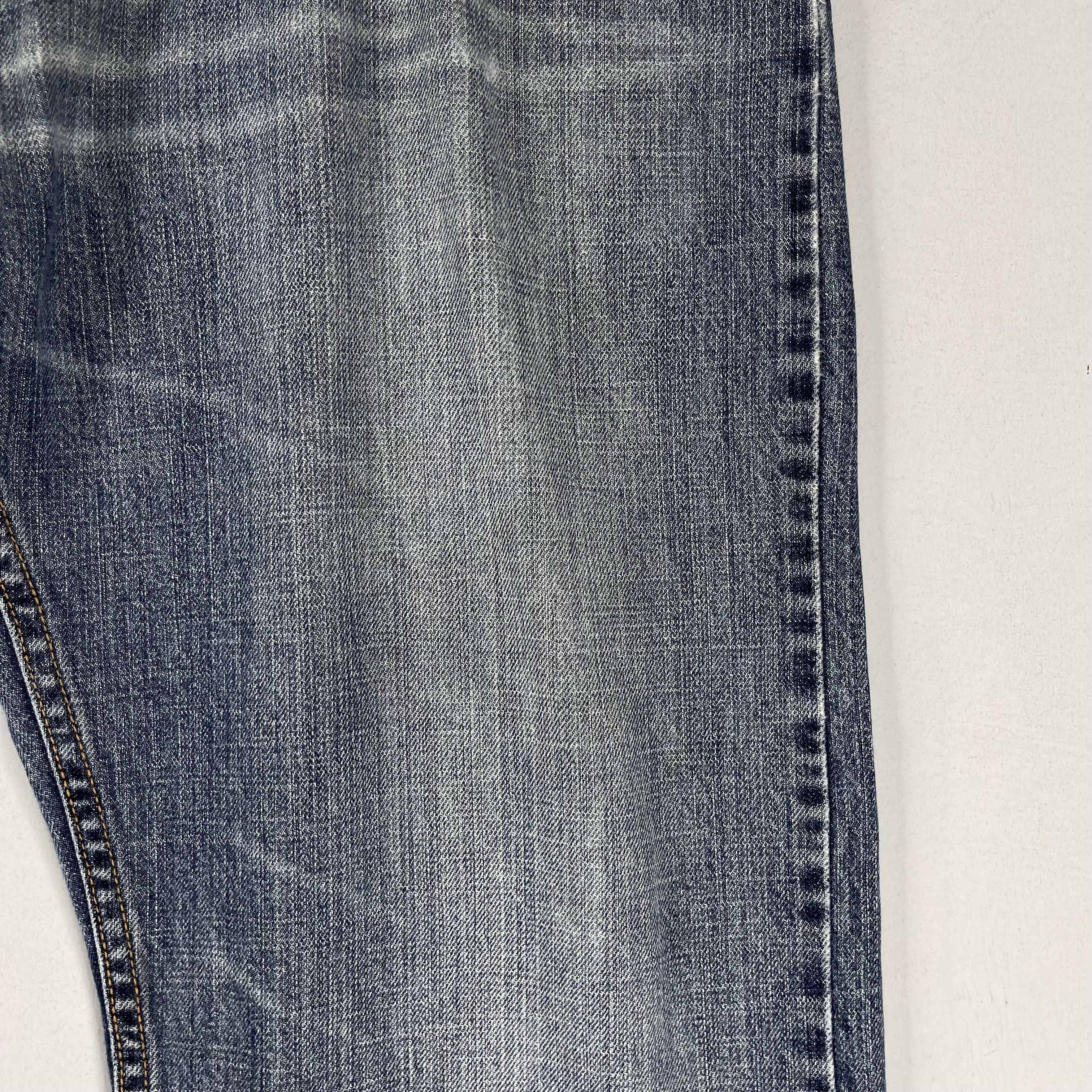 Levi's Size 37 Vintage Levis 559 Distressed Medium Wash Jeans Size US 37 - 4 Thumbnail