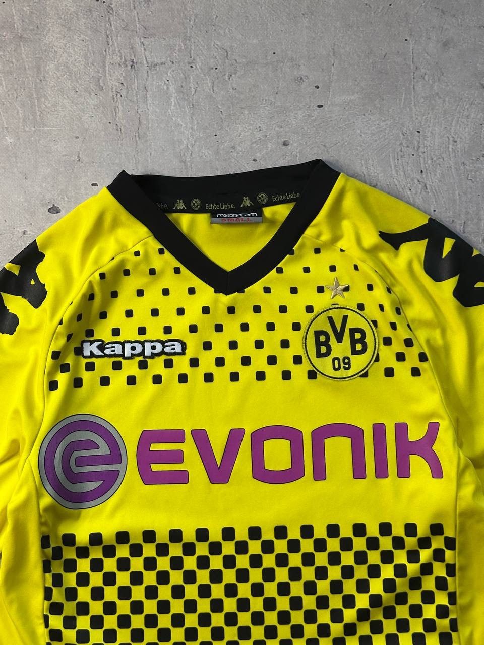 Kappa × Vintage Kappa Borussia Dortmund 2011/12 Soccer Jersey Football Shirt Size US S / EU 44-46 / 1 - 3 Thumbnail
