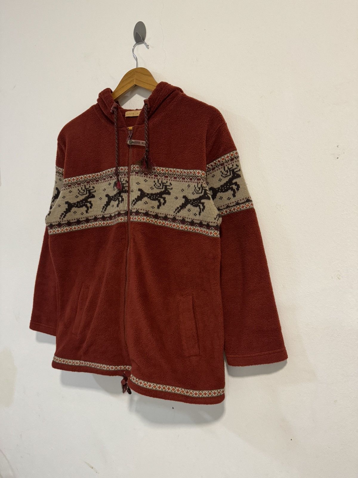 Native × Vintage Native Wit Zipper Hoodie Fleece Size US M / EU 48-50 / 2 - 3 Thumbnail